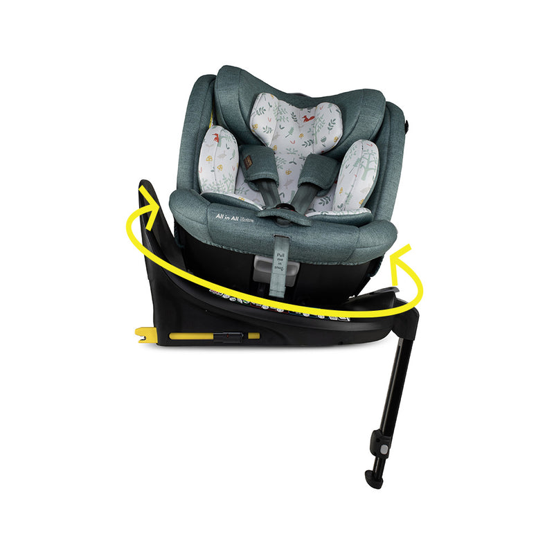 All in All Extra i-Size 360 Car Seat Meadow