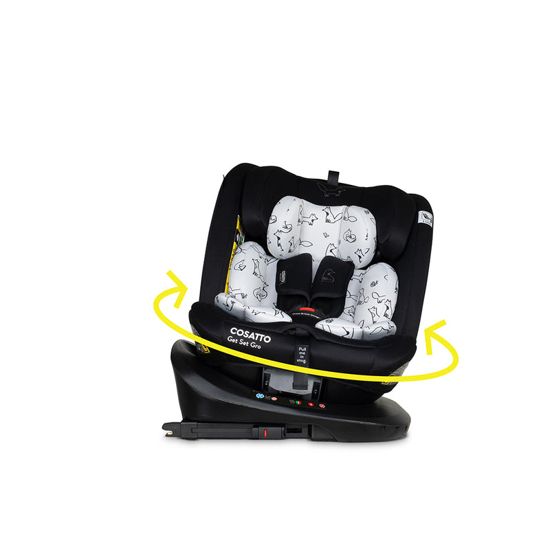 Get Set Gro i-Size 360 Car Seat Foxed - Carseat - Cosatto Ireland