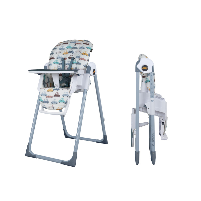 Pip 0+ Highchair Beep Beep - Highchair - Cosatto Ireland
