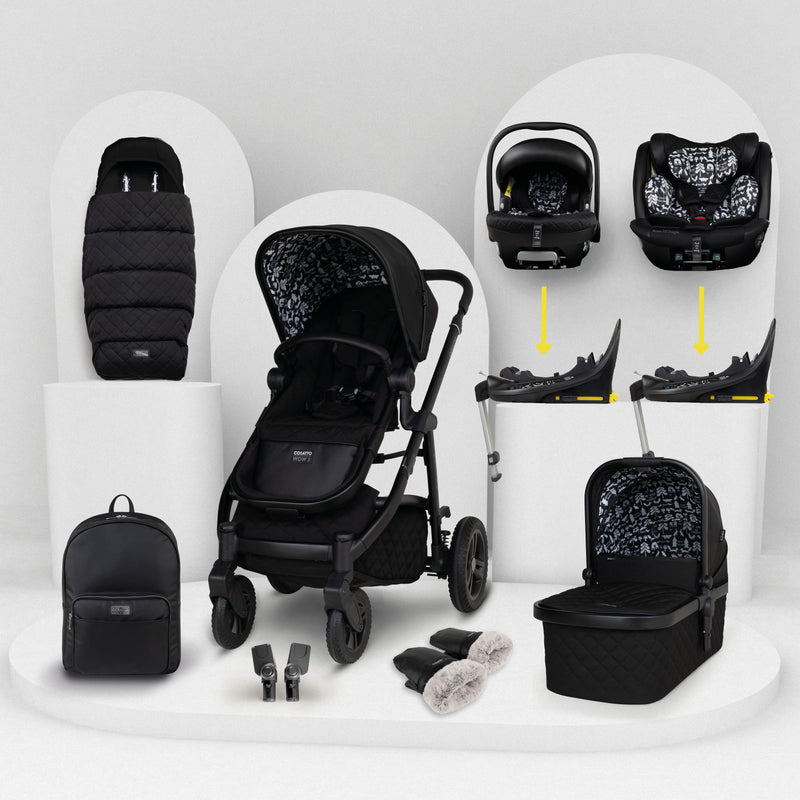 Wow 3 Family All Stage Duo Base All Seasons Bundle Silhouette