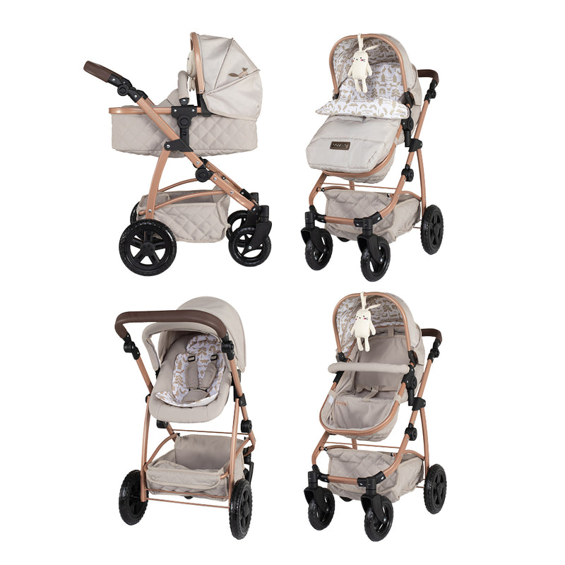 Wow 3 in 1 Dolls Pram Travel System Bundle Whisper - Dolls Pram - Cosatto Ireland