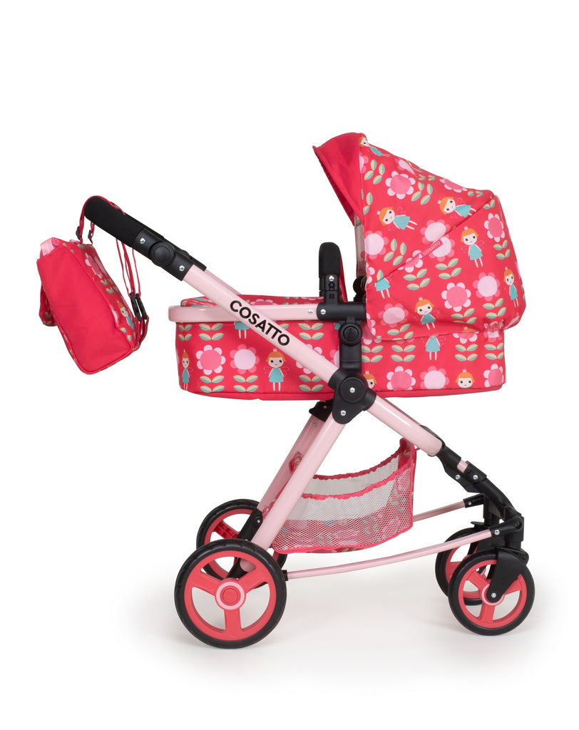 Giggle Quad Dolls Pram CarSeat Fairy Garden Cosatto Ireland
