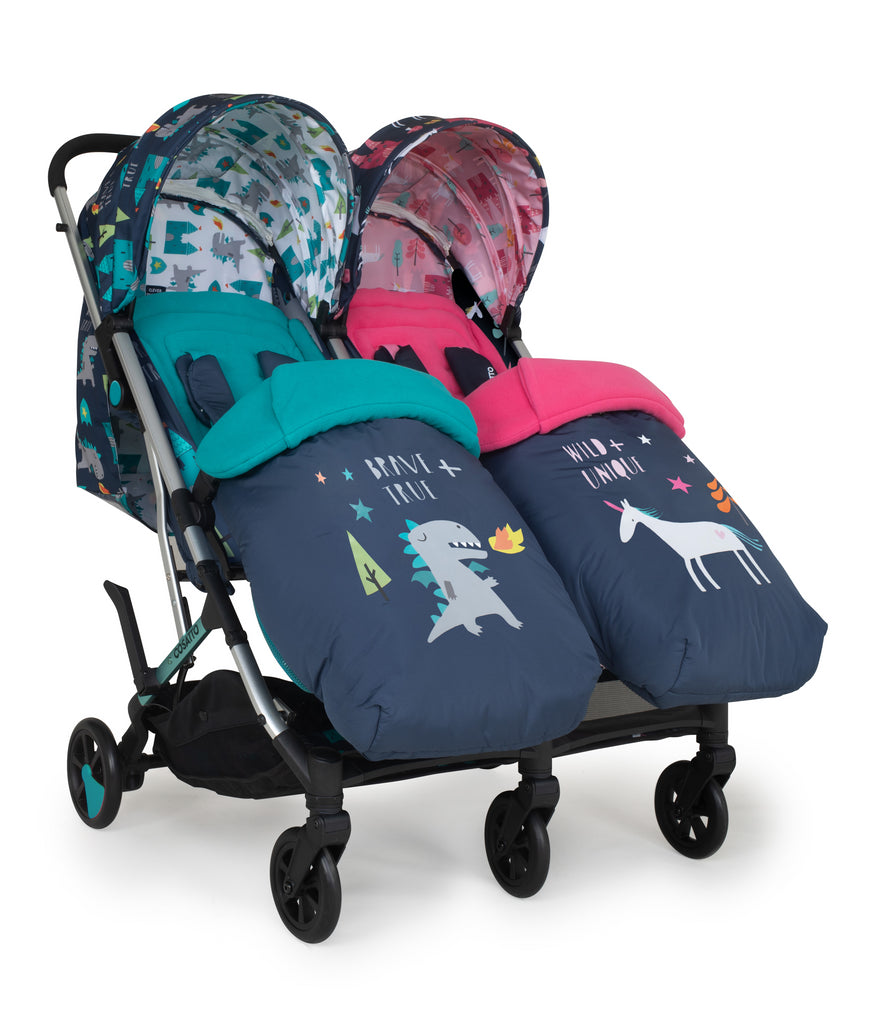 Childs double buggy deals