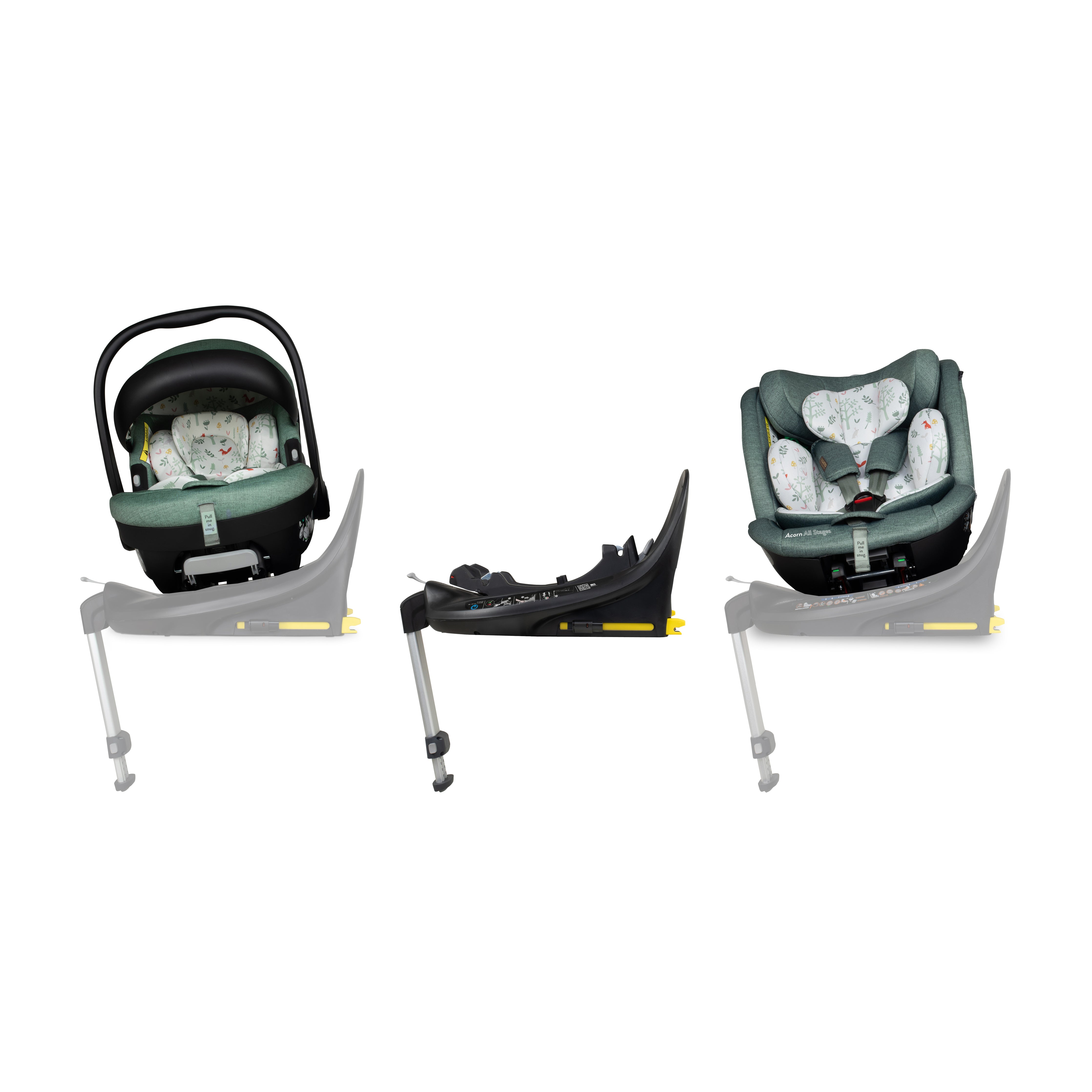 Acorn i-Size Rotating Family Bundle Meadow