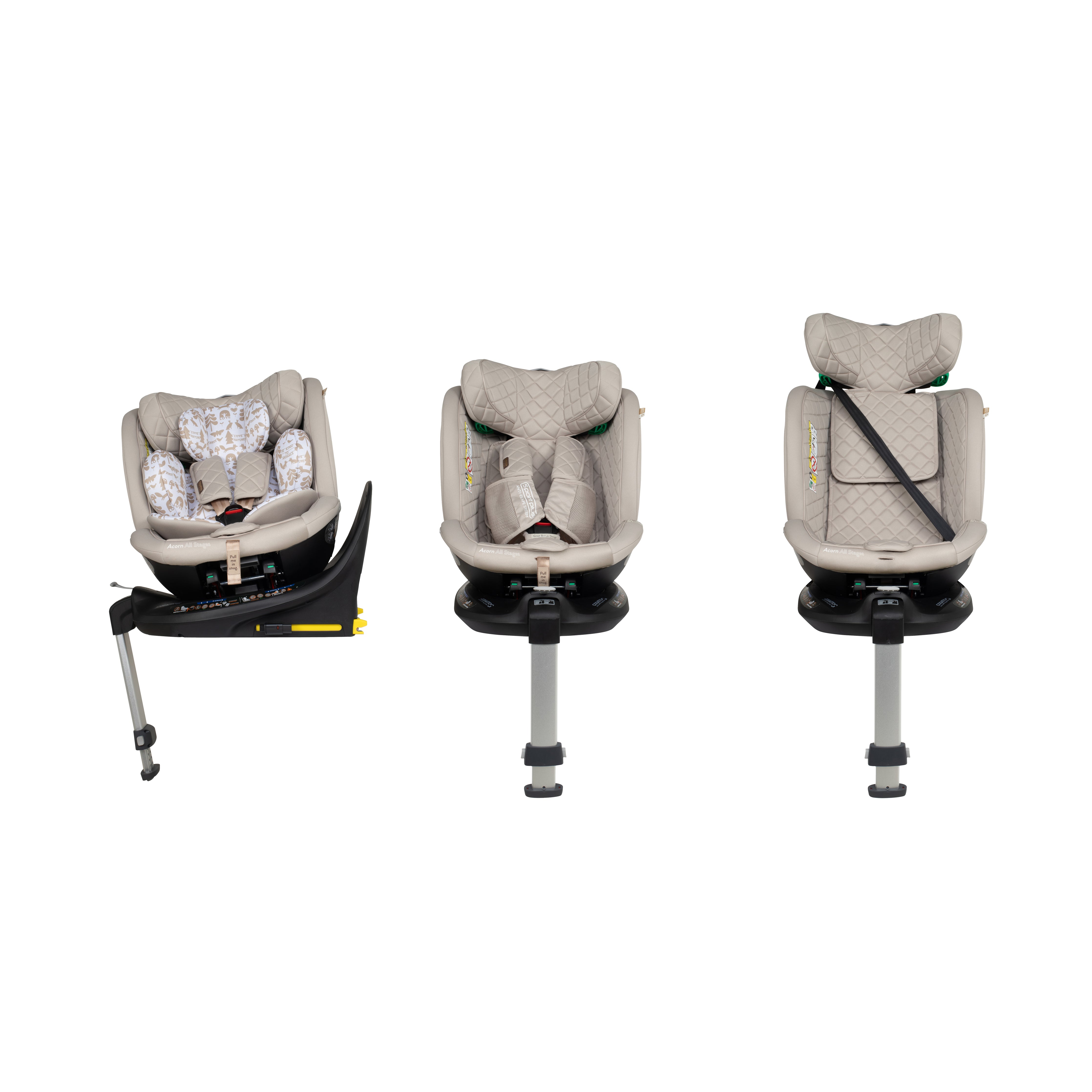 Acorn i-Size Rotating Family Bundle Whisper - Carseat - Cosatto Ireland