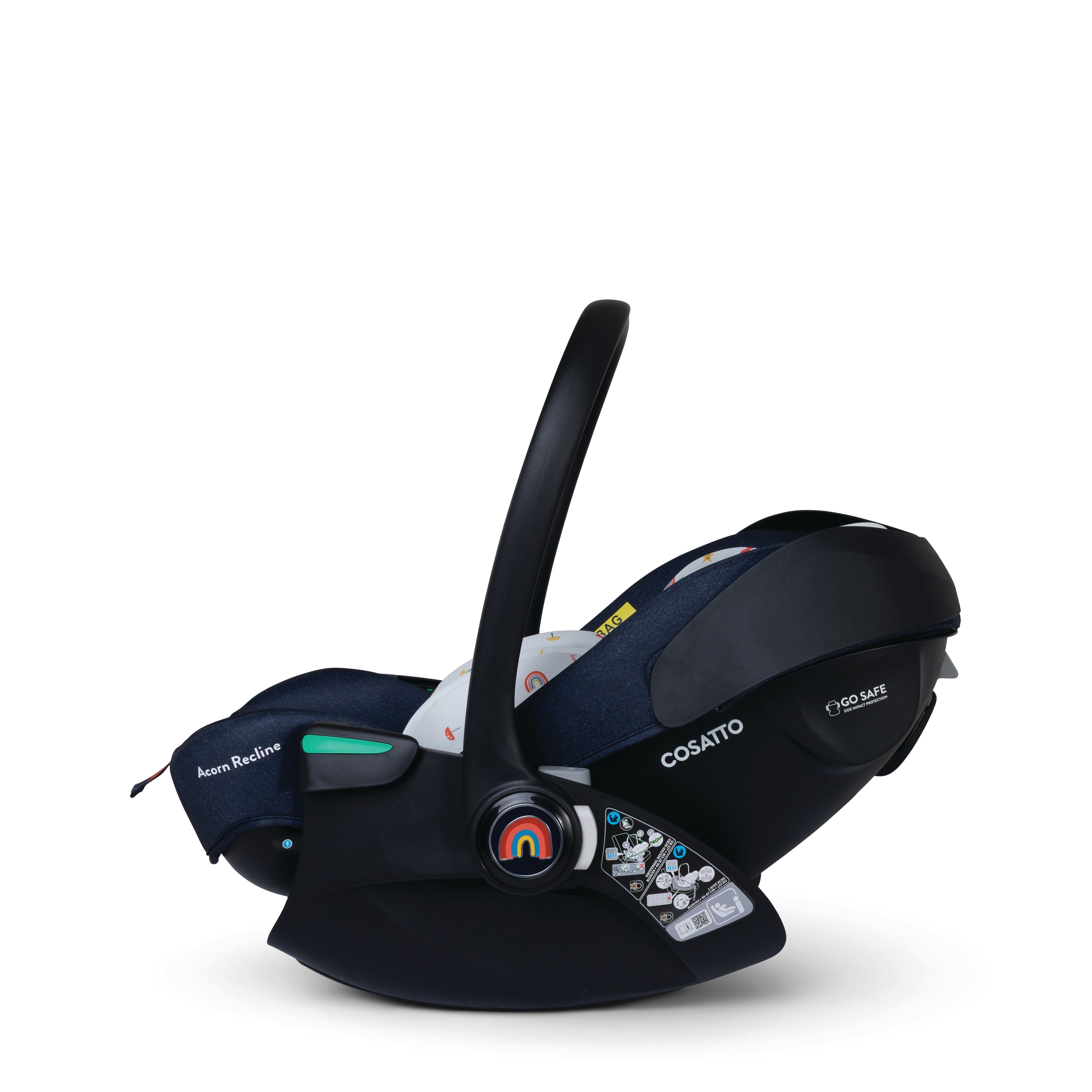 Acorn Recline i-Size 0+ Car Seat Doodle Days