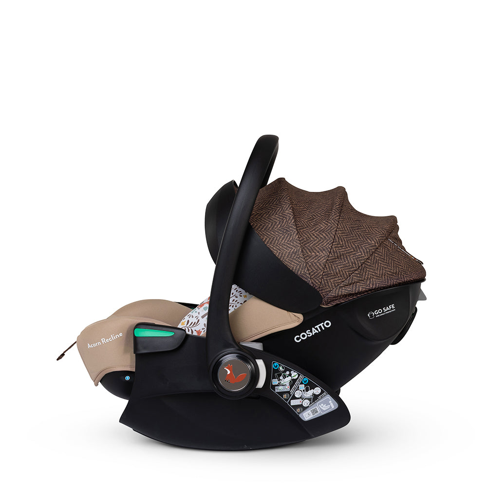 Acorn Recline i-Size 0+ Car Seat Foxford Hall