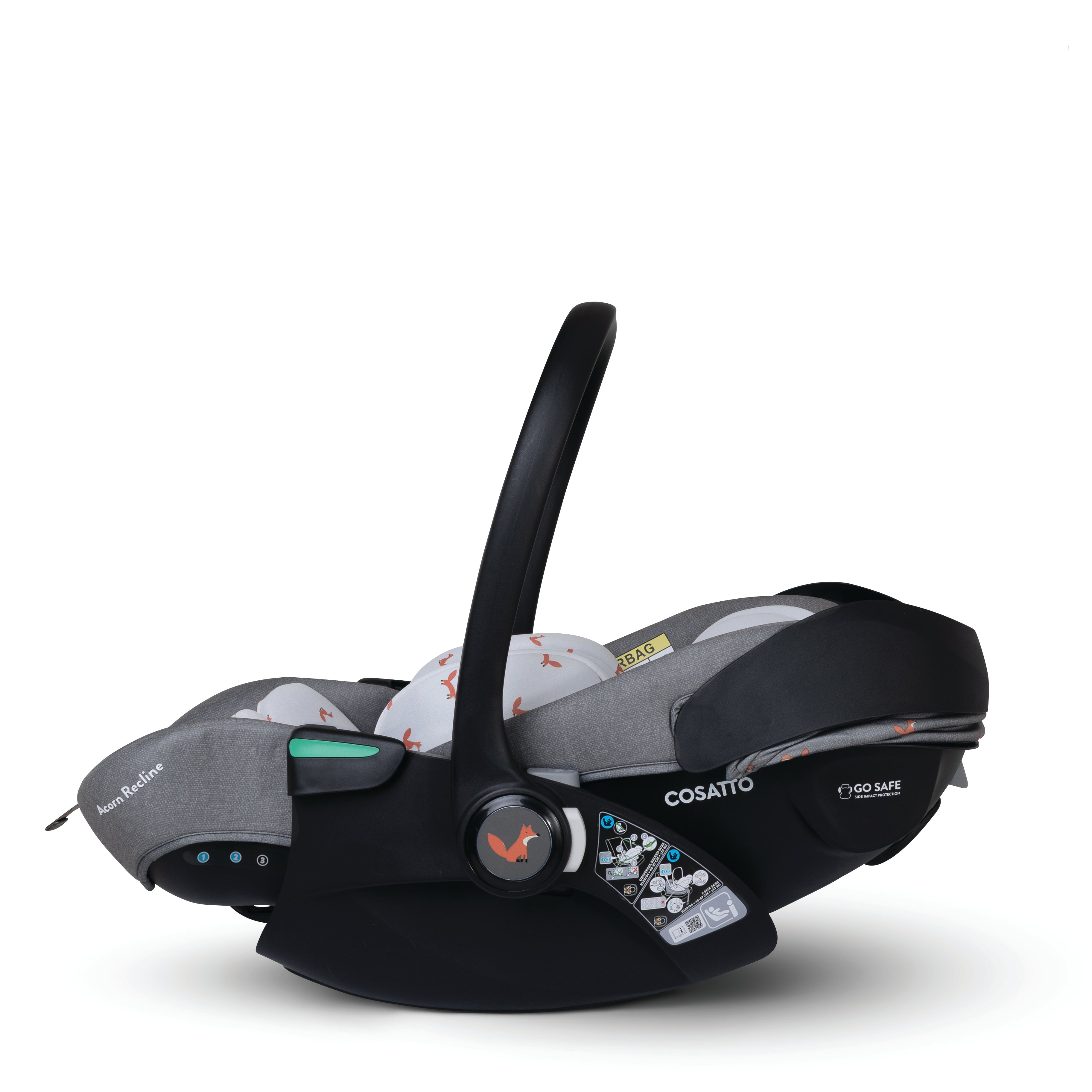 Acorn Recline i-Size 0+ Car Seat Foxling