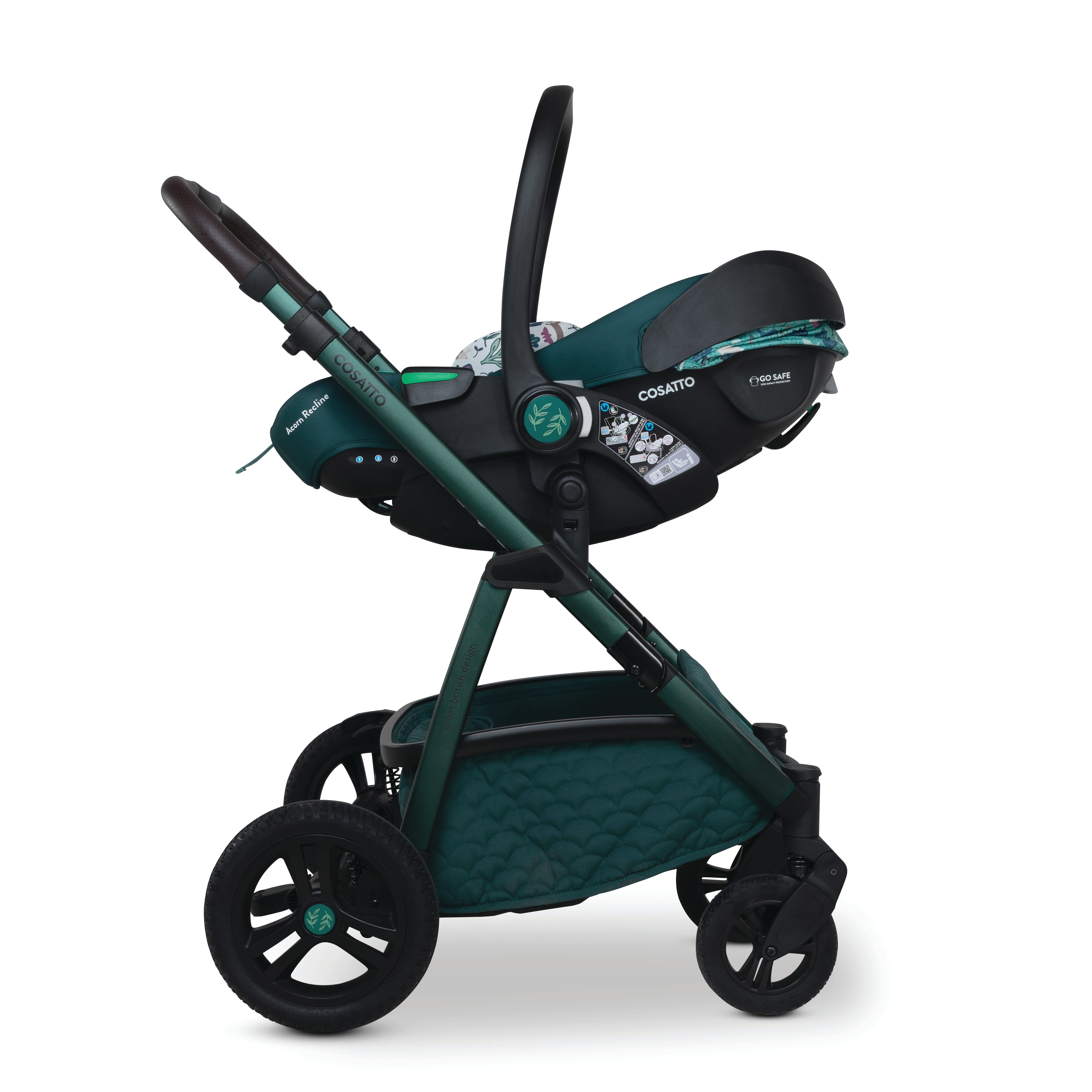 Acorn Recline i-Size 0+ Car Seat Masquerade