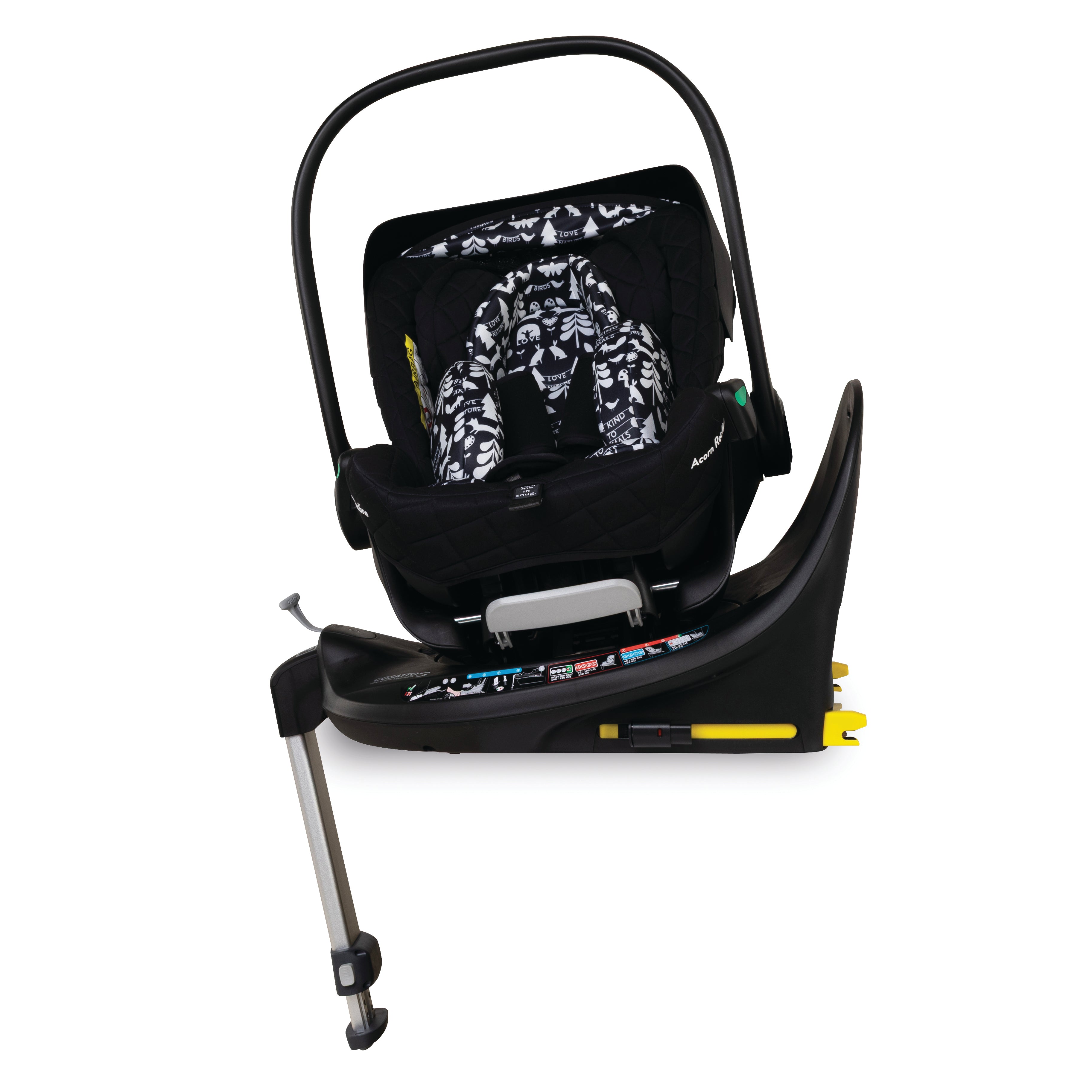 Acorn Recline i-Size 0+ Car Seat Silhouette