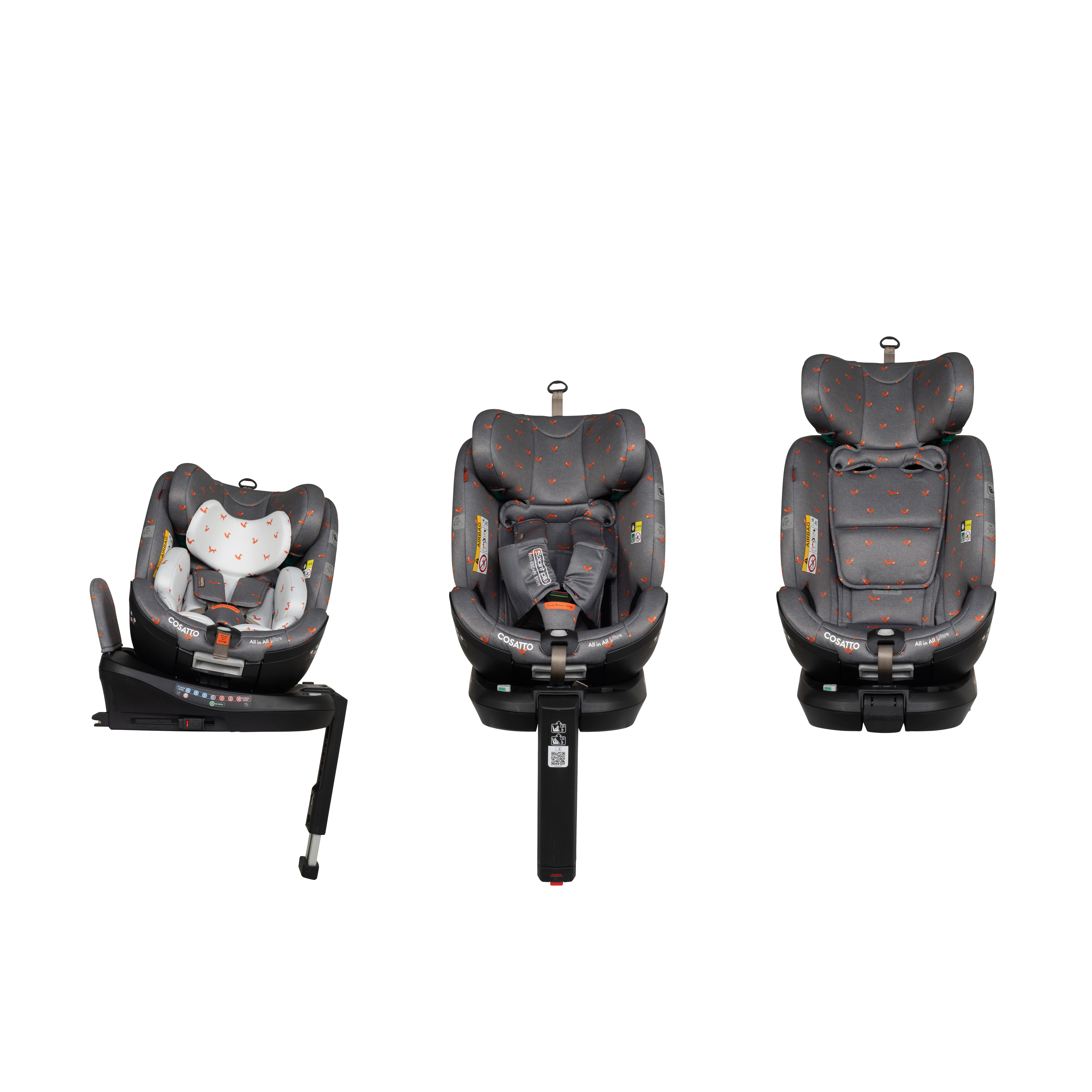 All in All Ultra i-Size 360 Car Seat Foxling - Carseat - Cosatto Ireland