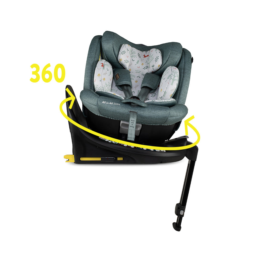 All in All Extra i-Size 360 Car Seat Meadow