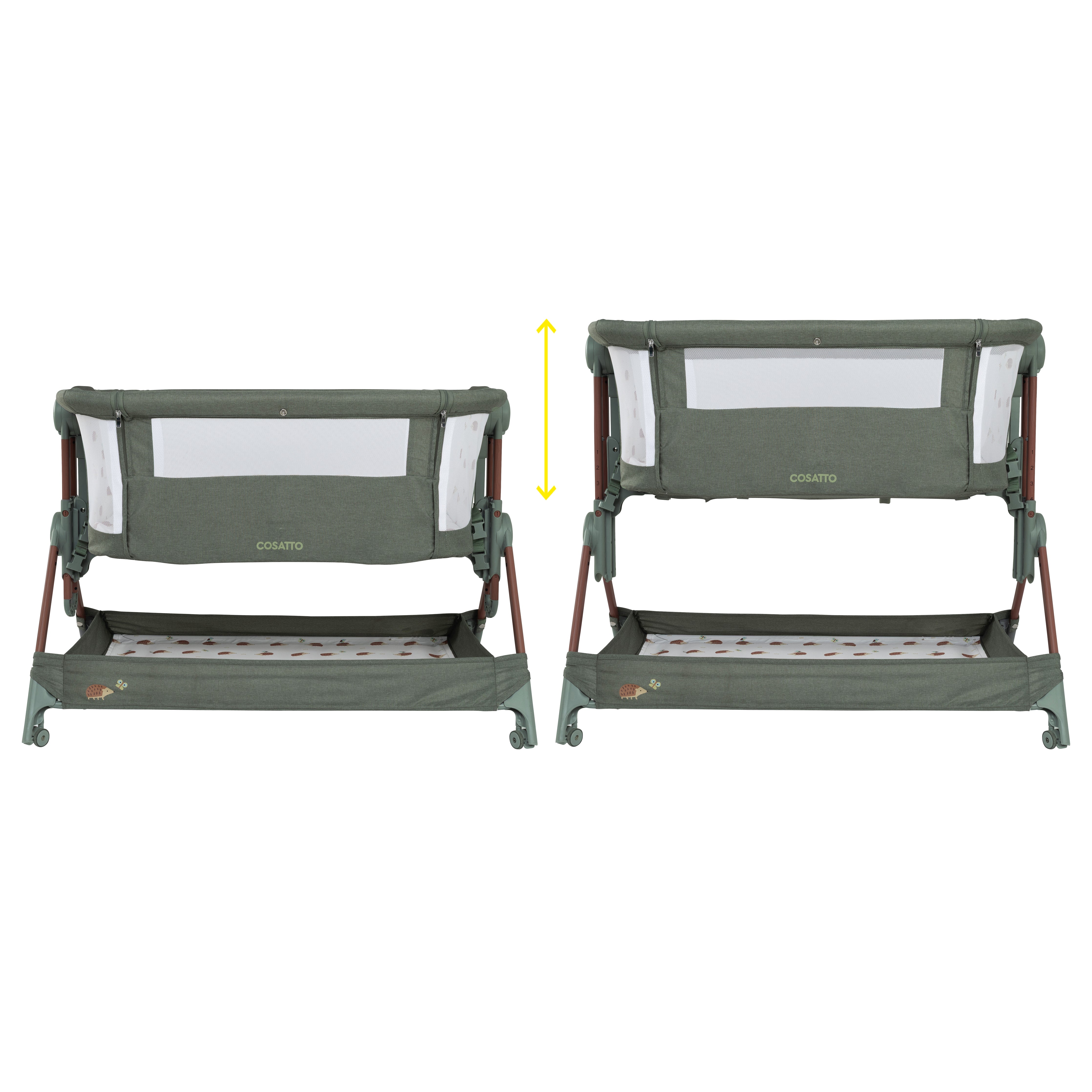 Close to Me Folding Bedside Crib Hoglet