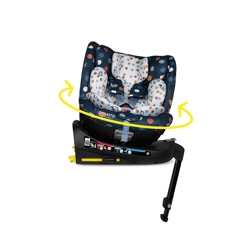 Come and Go 2 i-Size 360 Car Seat Spot On - Carseat - Cosatto Ireland