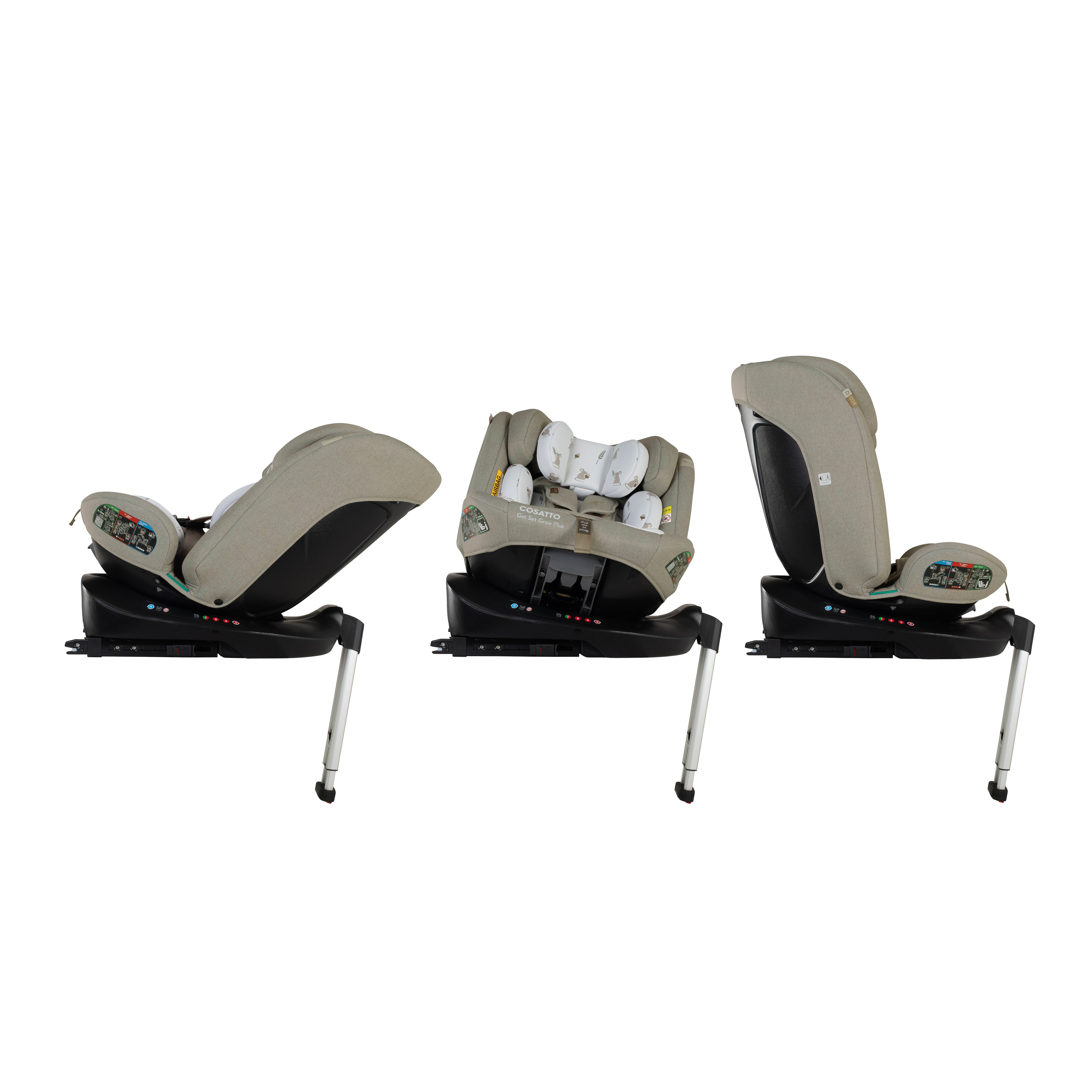 Get Set Grow Plus i-Size 360 Car Seat Hushmouse