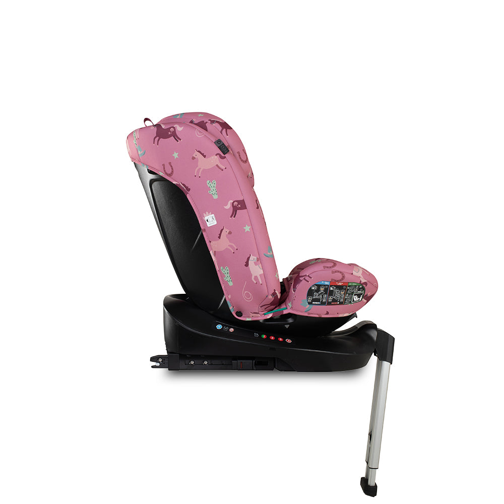 Get Set Grow Plus i-Size 360 Car Seat Pony Party