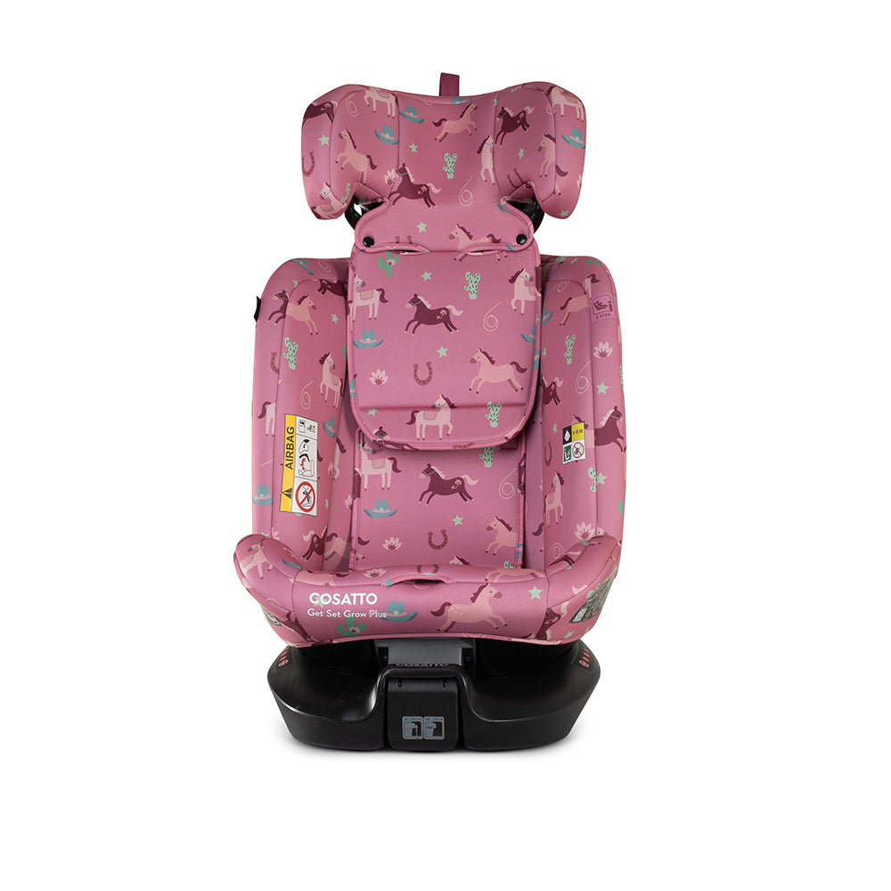 Get Set Grow Plus i-Size 360 Car Seat Pony Party