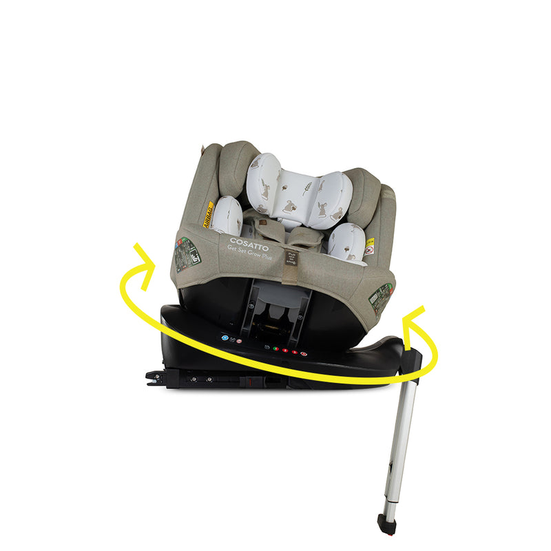 Get Set Grow Plus i-Size 360 Car Seat Hushmouse