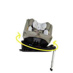 Get Set Grow Plus i-Size 360 Car Seat Hushmouse