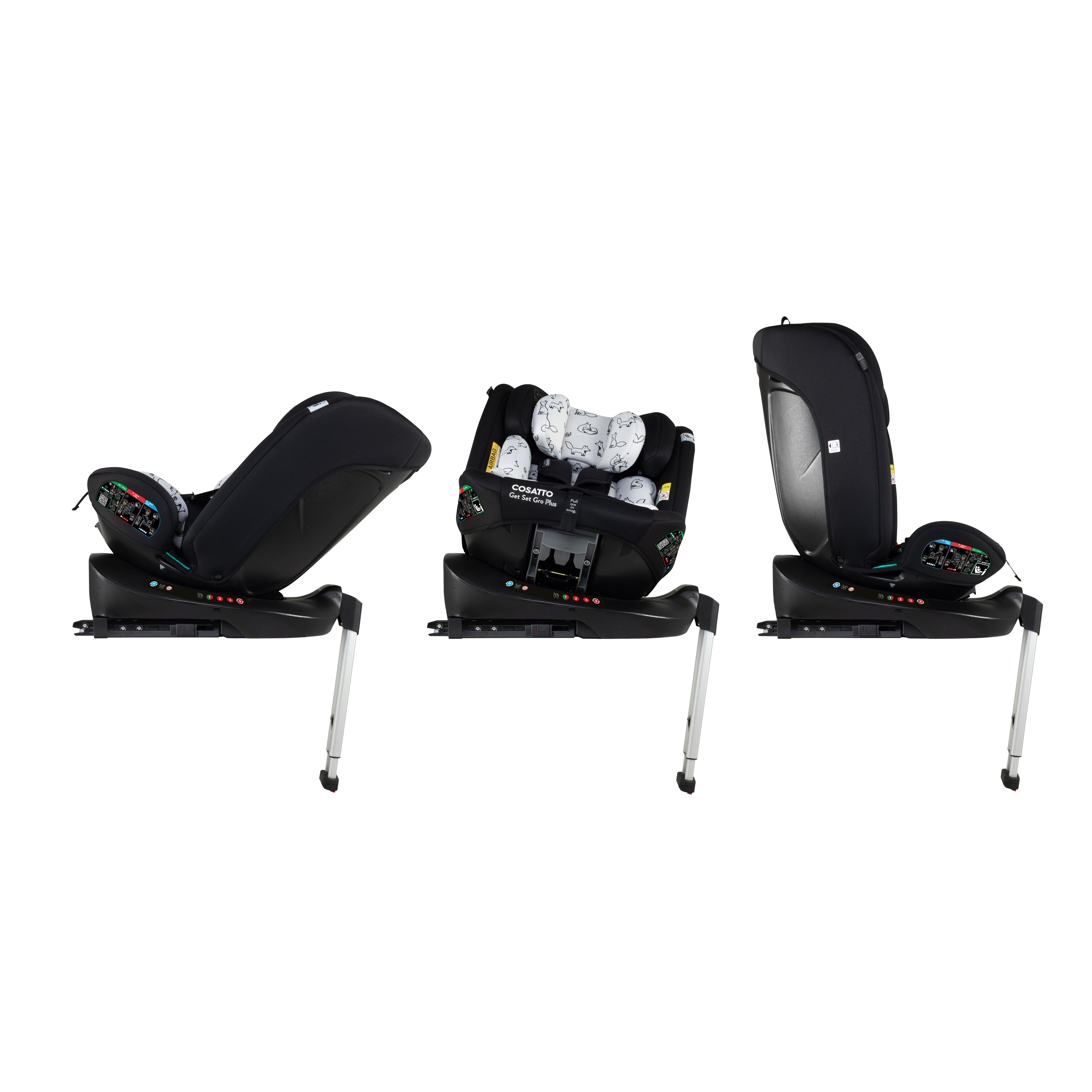 Get Set Gro Plus i-Size 360 Car Seat Foxed