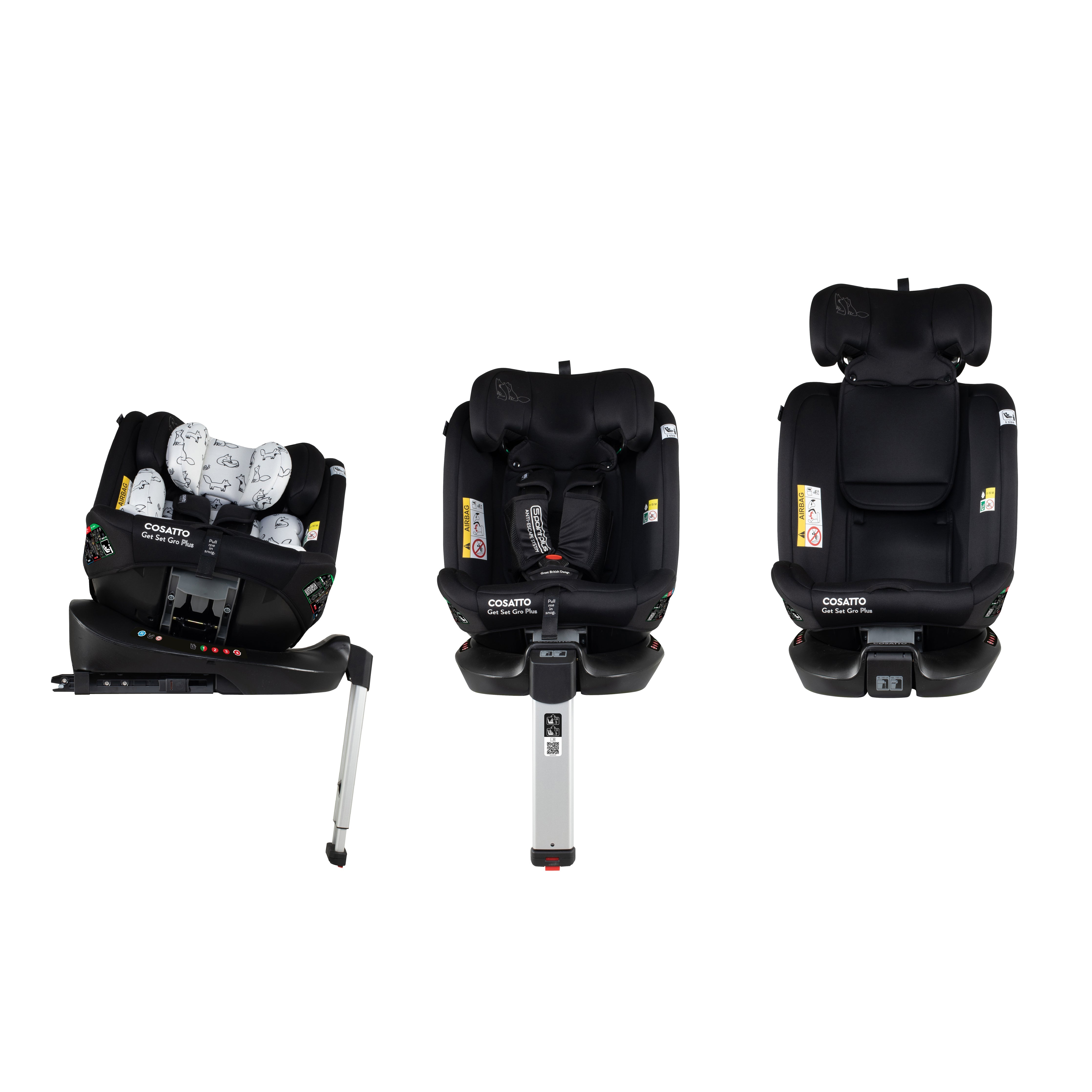 Get Set Gro Plus i-Size 360 Car Seat Foxed