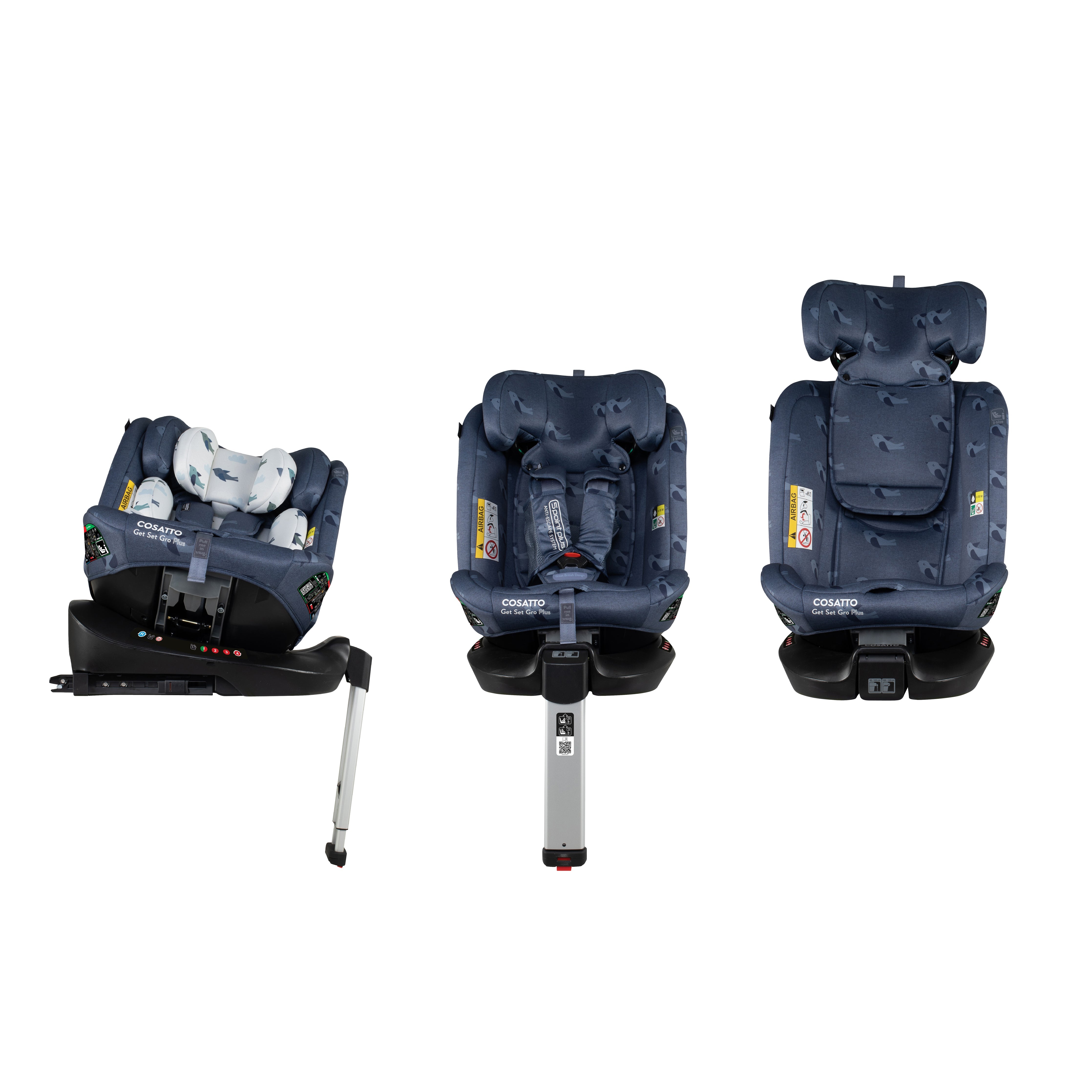 Get Set Gro Plus i-Size 360 Car Seat Skylark