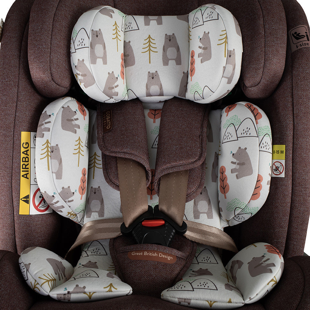 Get Set Gro Plus i-Size 360 Car Seat Bear Hug