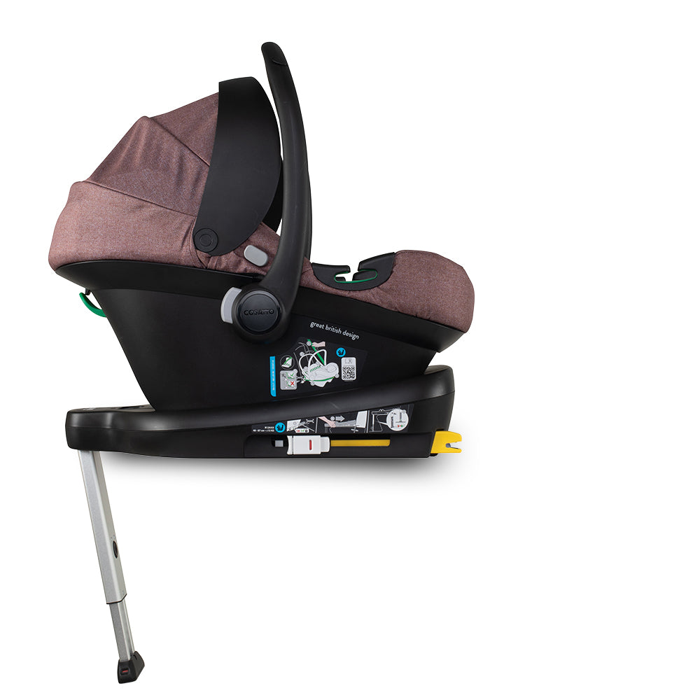 Tote i-Size Car Seat Bear Hug and Base - Carseat - Cosatto Ireland