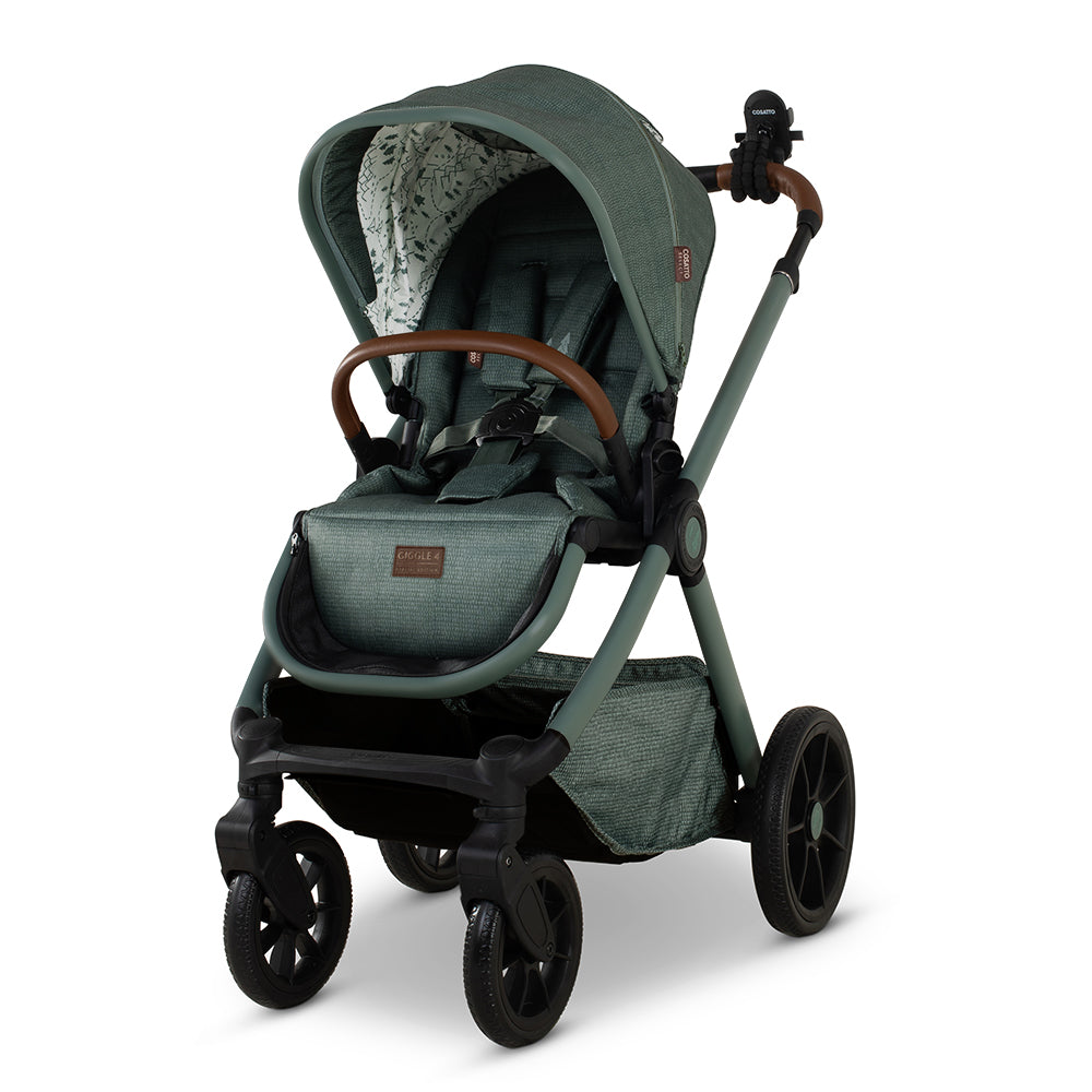 Giggle 4 Special Edition Pram and Accessory Bundle Tiny Treetops