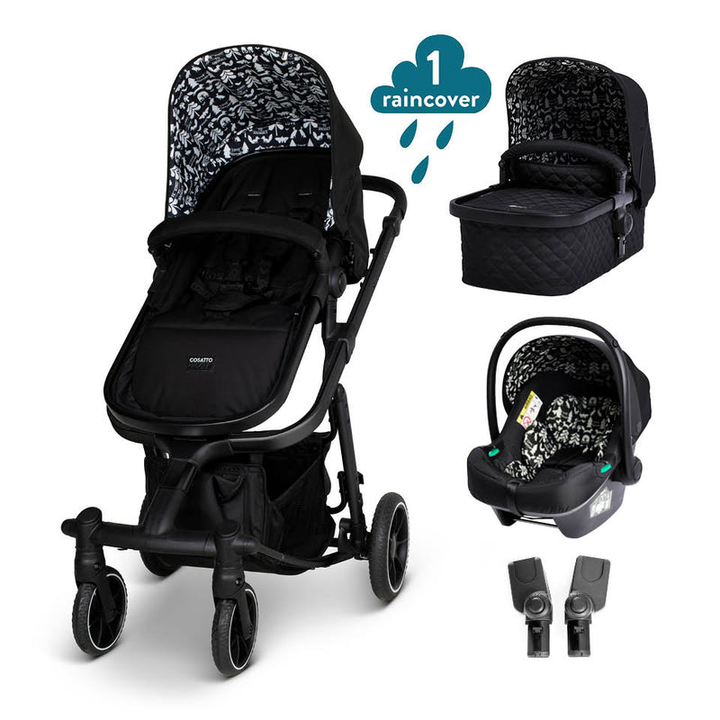 Giggle Trail 3 in 1 i-Size Bundle Silhouette - Bundle - Cosatto Ireland