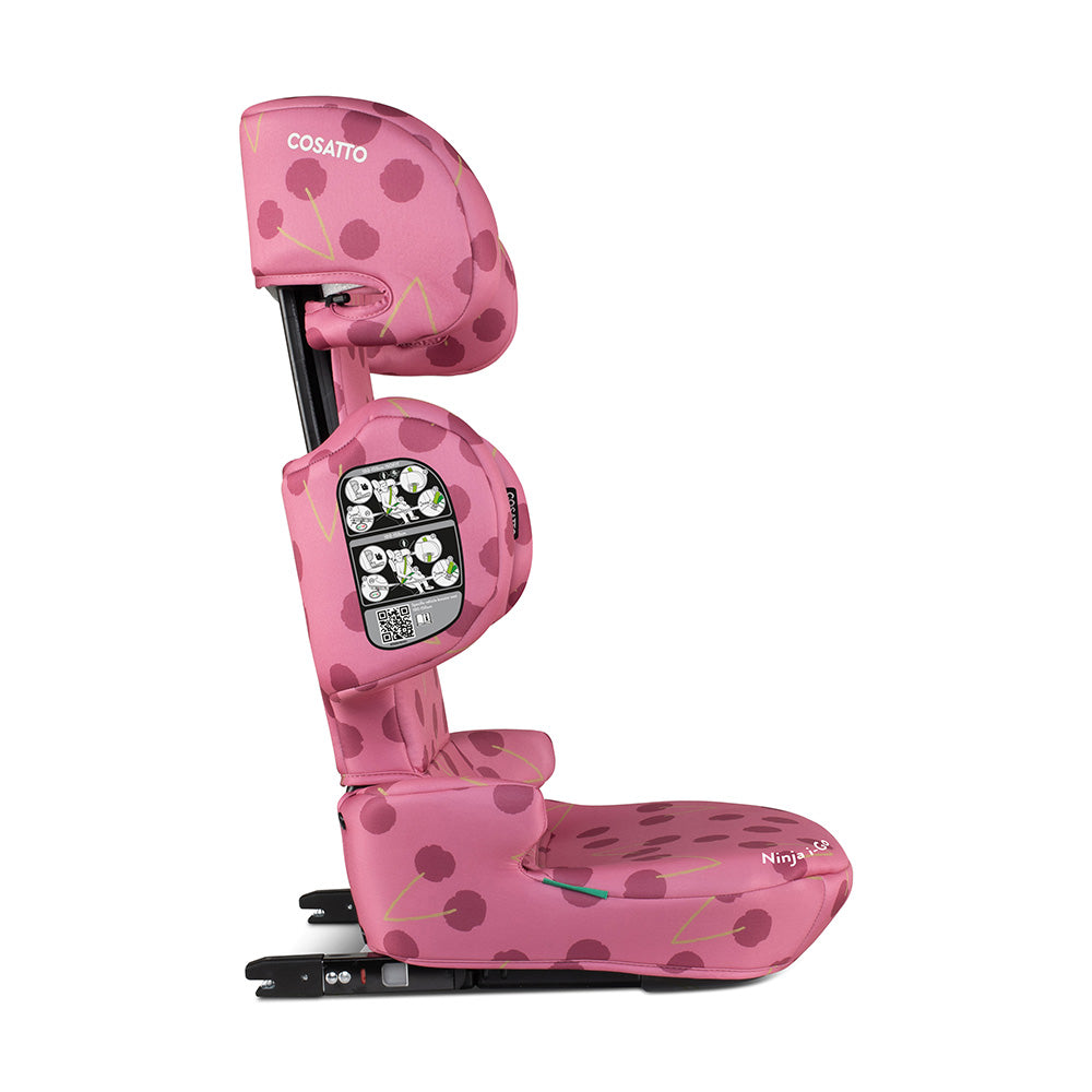 Ninja i-Go R129 Travel Car Seat Cherry Pie