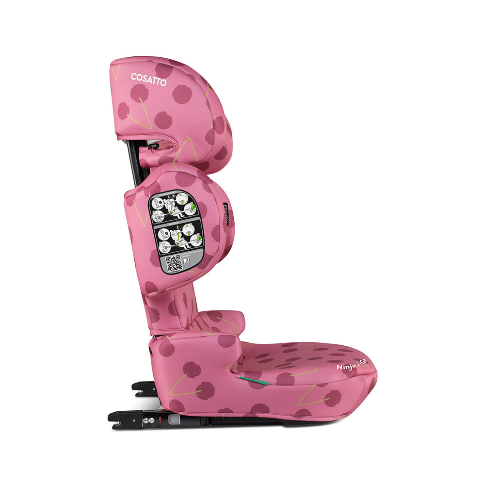 Ninja i-Go R129 Travel Car Seat Cherry Pie
