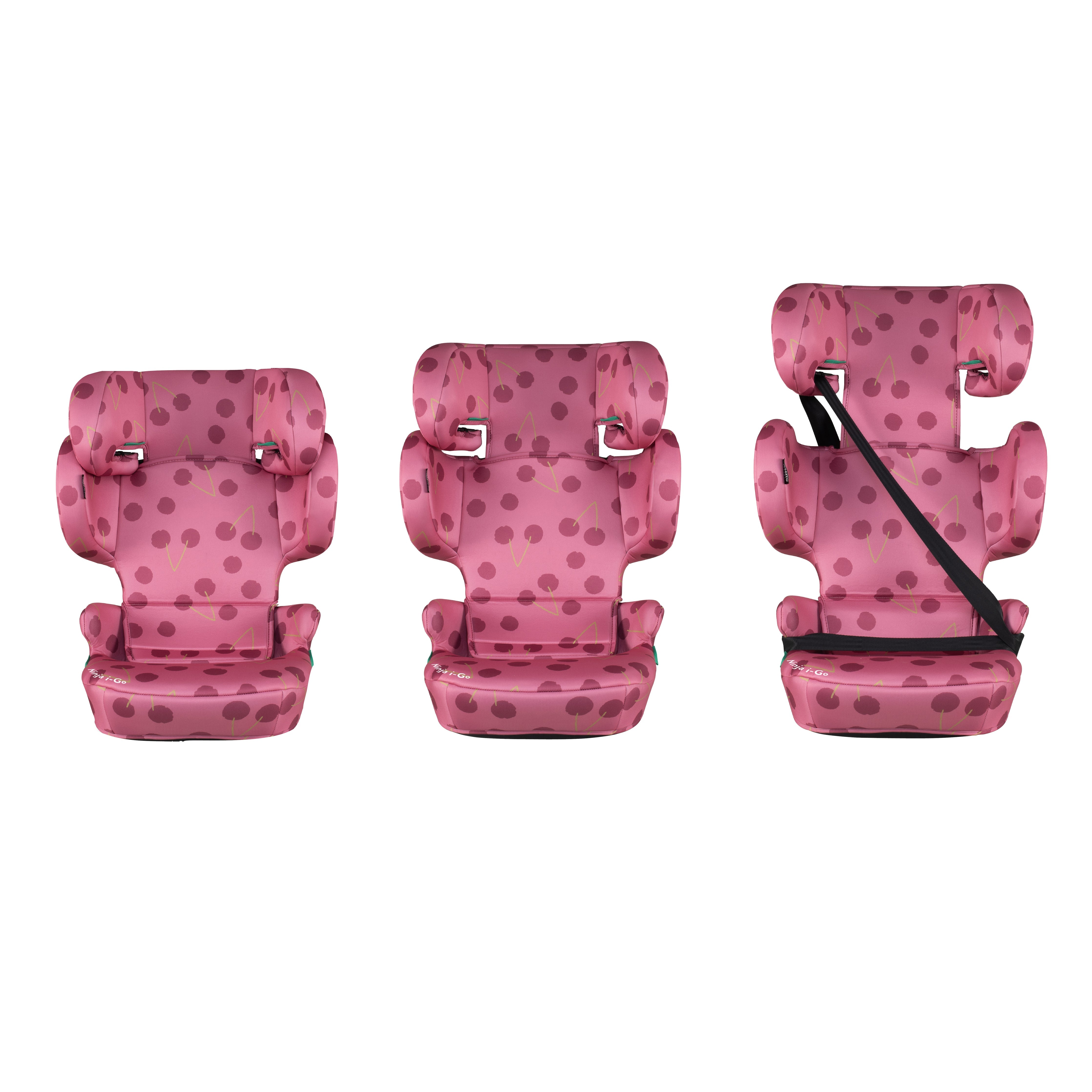 Ninja i-Go R129 Travel Car Seat Cherry Pie