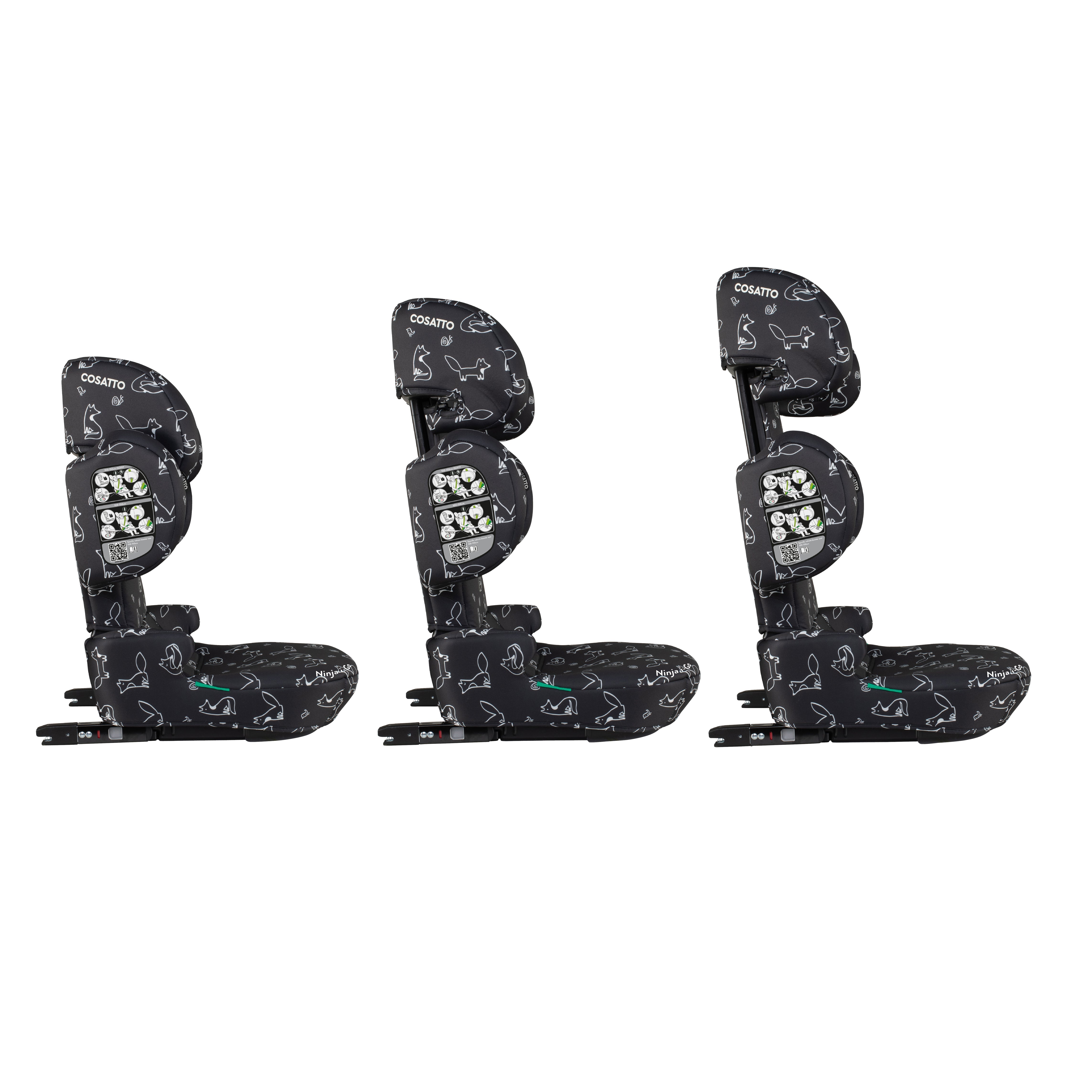 Ninja i-Go R129 Travel Car Seat Foxed