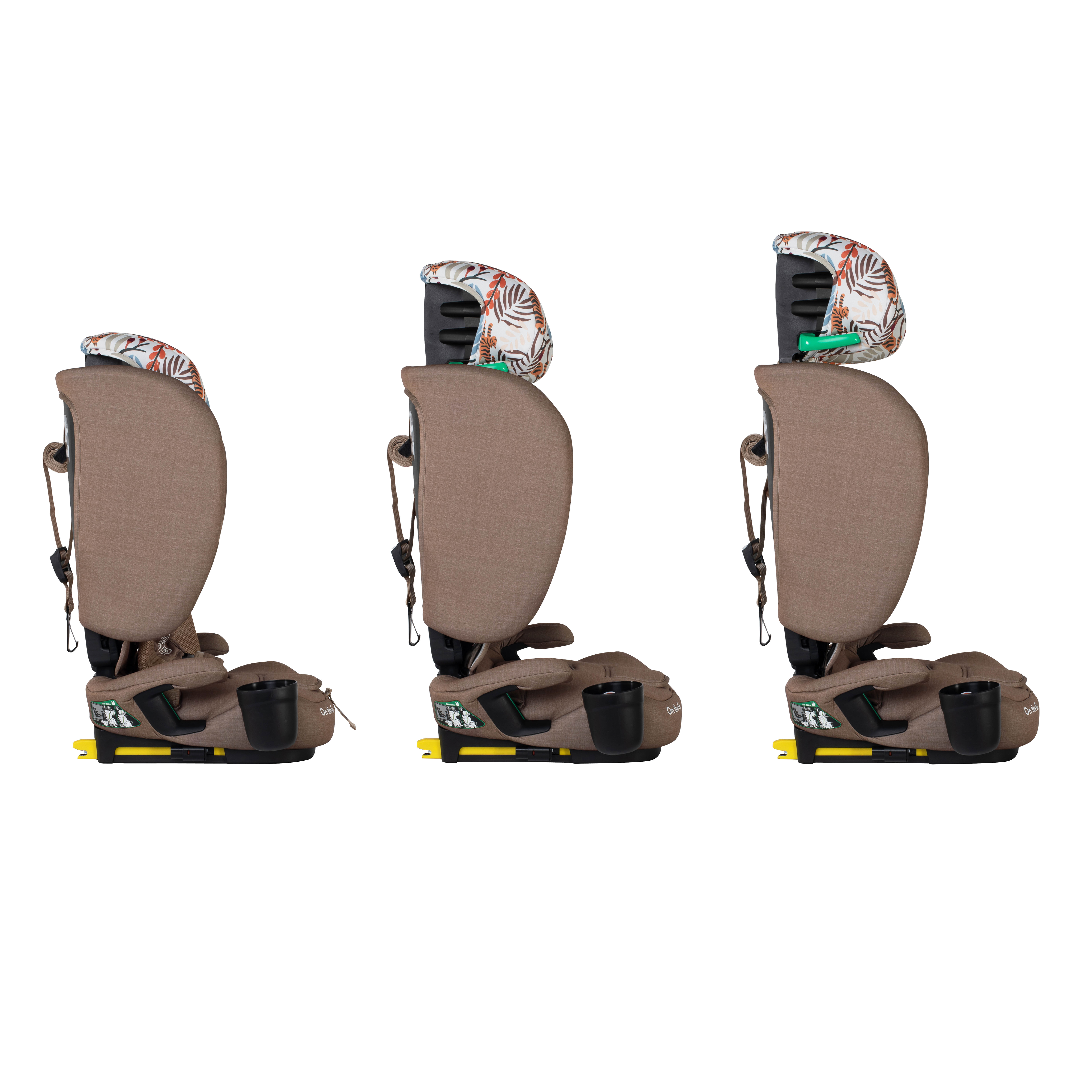 On The Go i-Size Travel Car Seat Tiger Tale