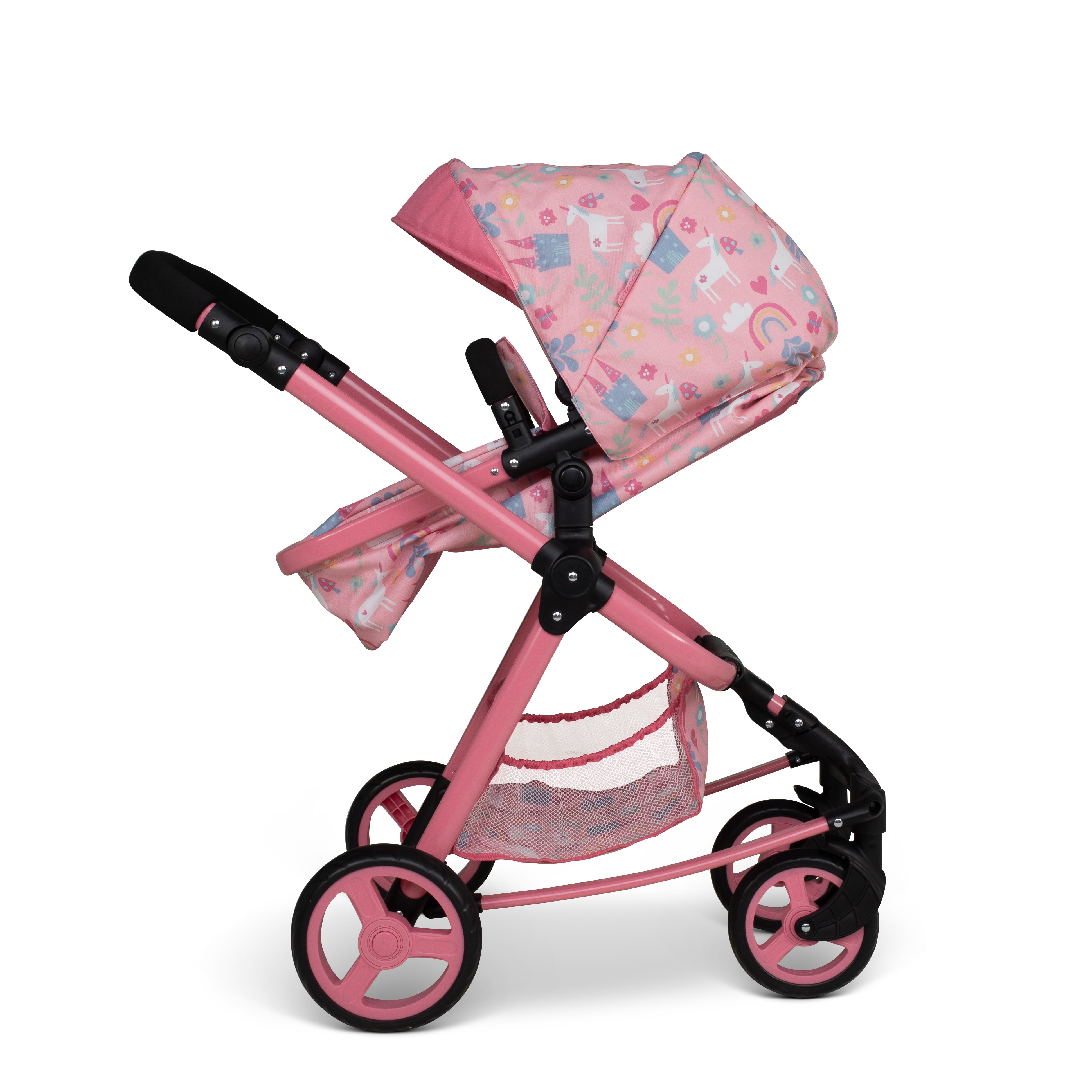Giggle Quad Dolls Pram Unicorn