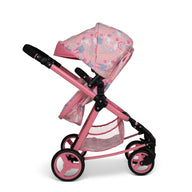 Giggle Quad Dolls Pram Unicorn