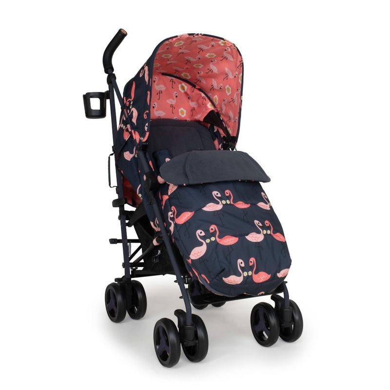 Supa 3 Stroller Pretty Flamingo - Stroller - Cosatto Ireland