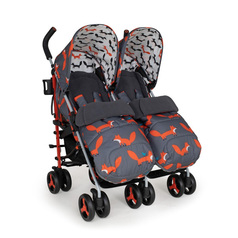 Supa Dupa 3 Charcoal Mister Fox - Stroller - Cosatto Ireland