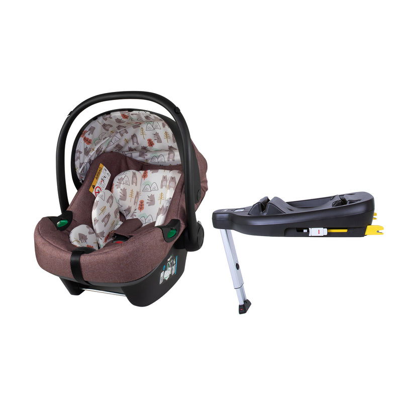 Tote i-Size Car Seat Bear Hug and Base - Carseat - Cosatto Ireland