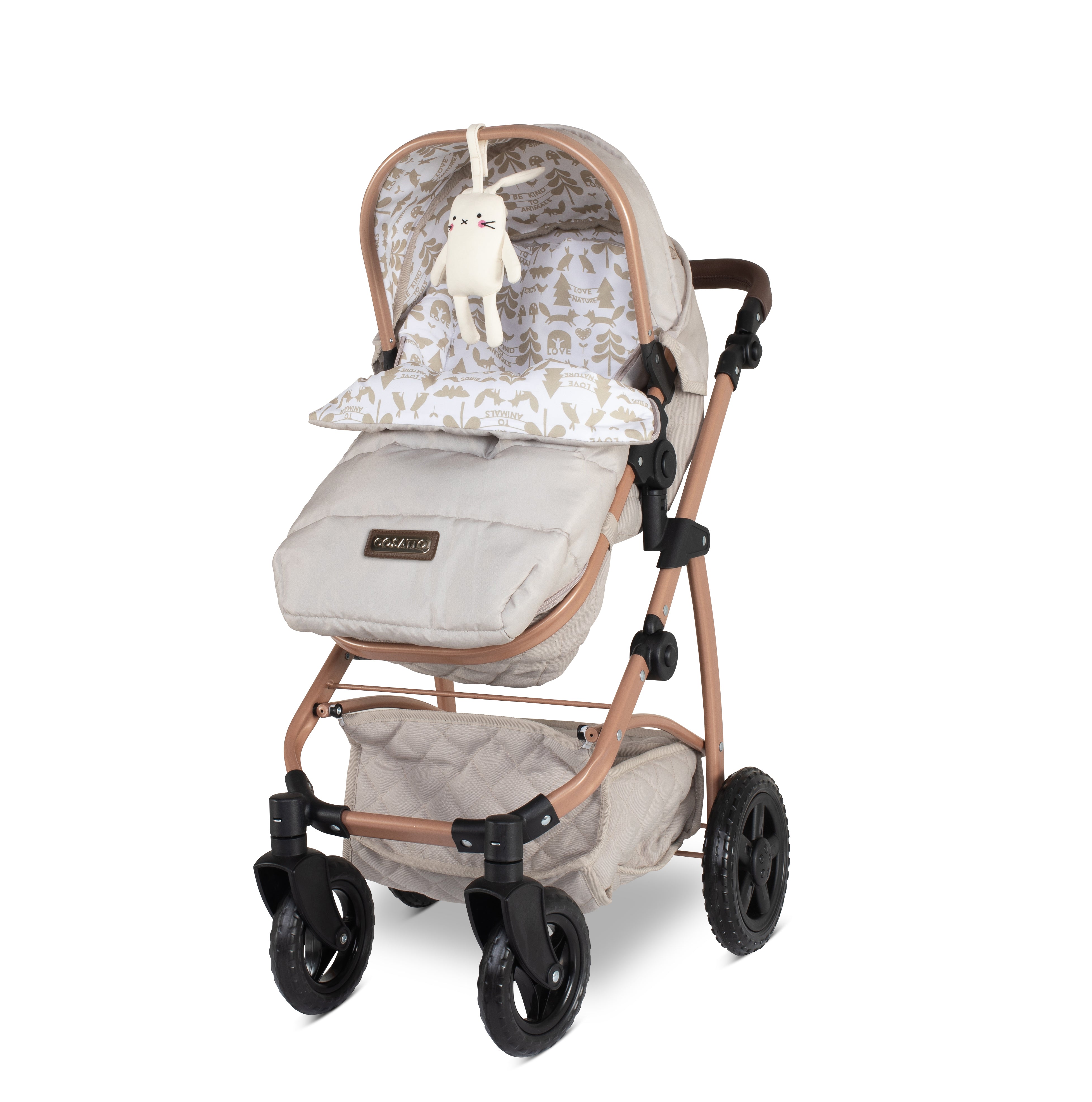 Wow 3 in 1 Dolls Pram Travel System Bundle Whisper - Dolls Pram - Cosatto Ireland