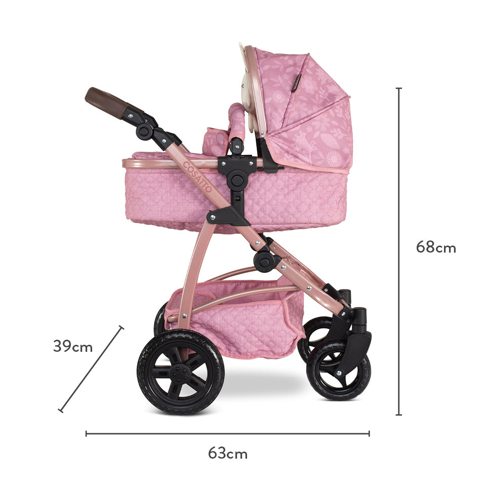 Wow 3 in 1 Dolls Pram Travel System Bundle Camille - Dolls Pram - Cosatto Ireland