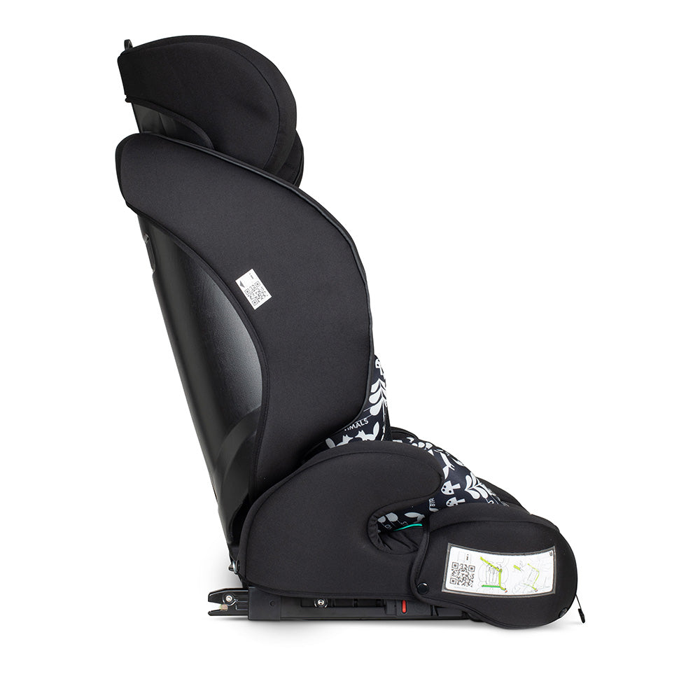 COSATTO Zoomi 3 ISize Car Seat – ISOFIX, 76cm To 150cm (15 Months To 12 Years), Adjustable Headrest, Side Impact