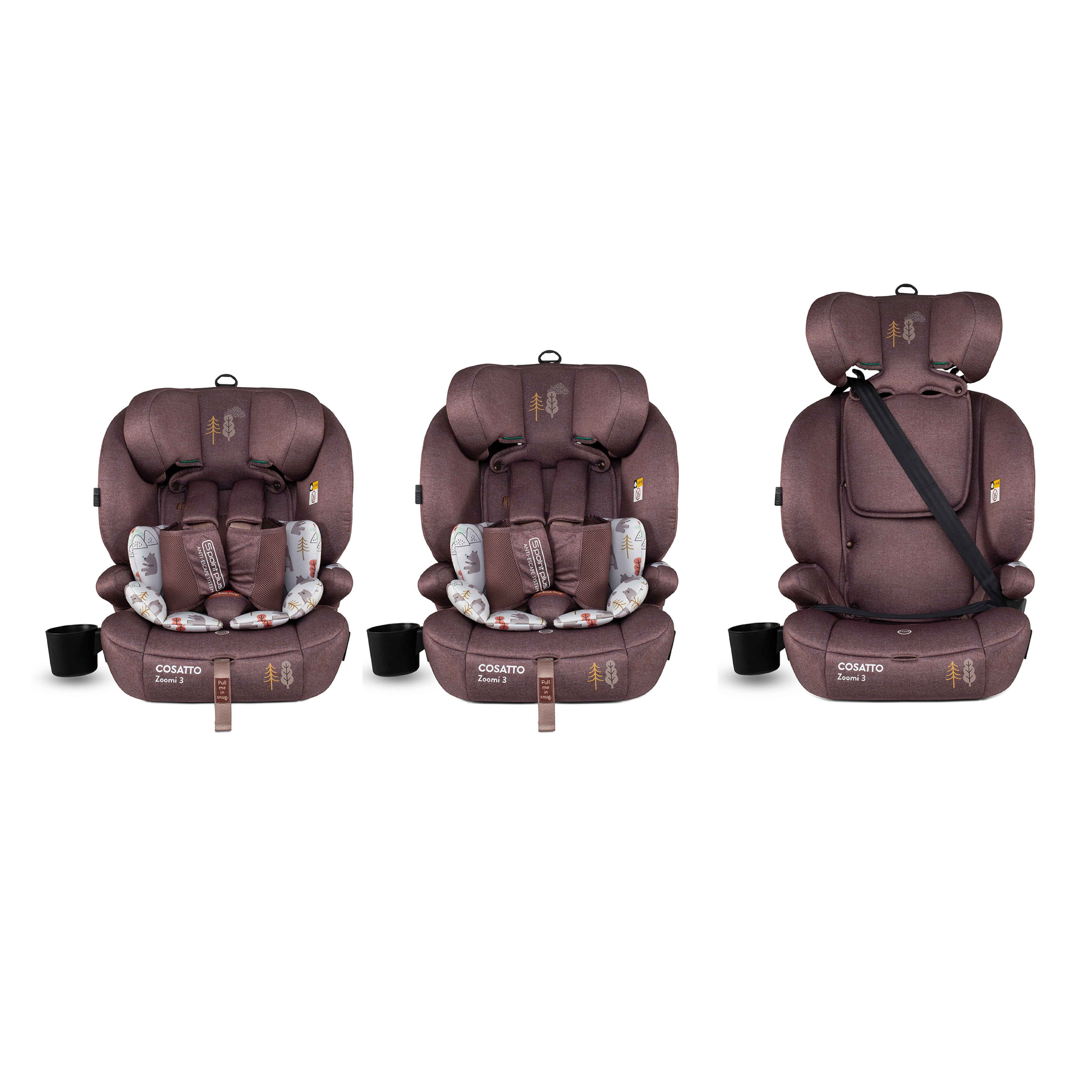 Zoomi 3 i-Size Car Seat Bear Hug