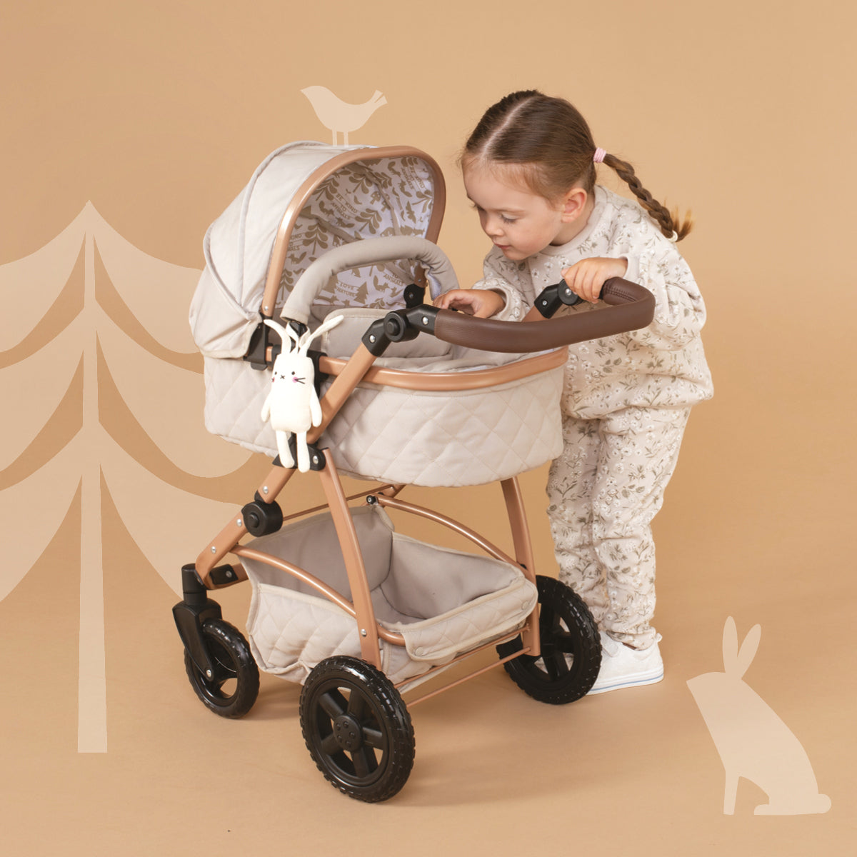 Wow 3 in 1 Dolls Pram Travel System Bundle Whisper - Dolls Pram - Cosatto Ireland
