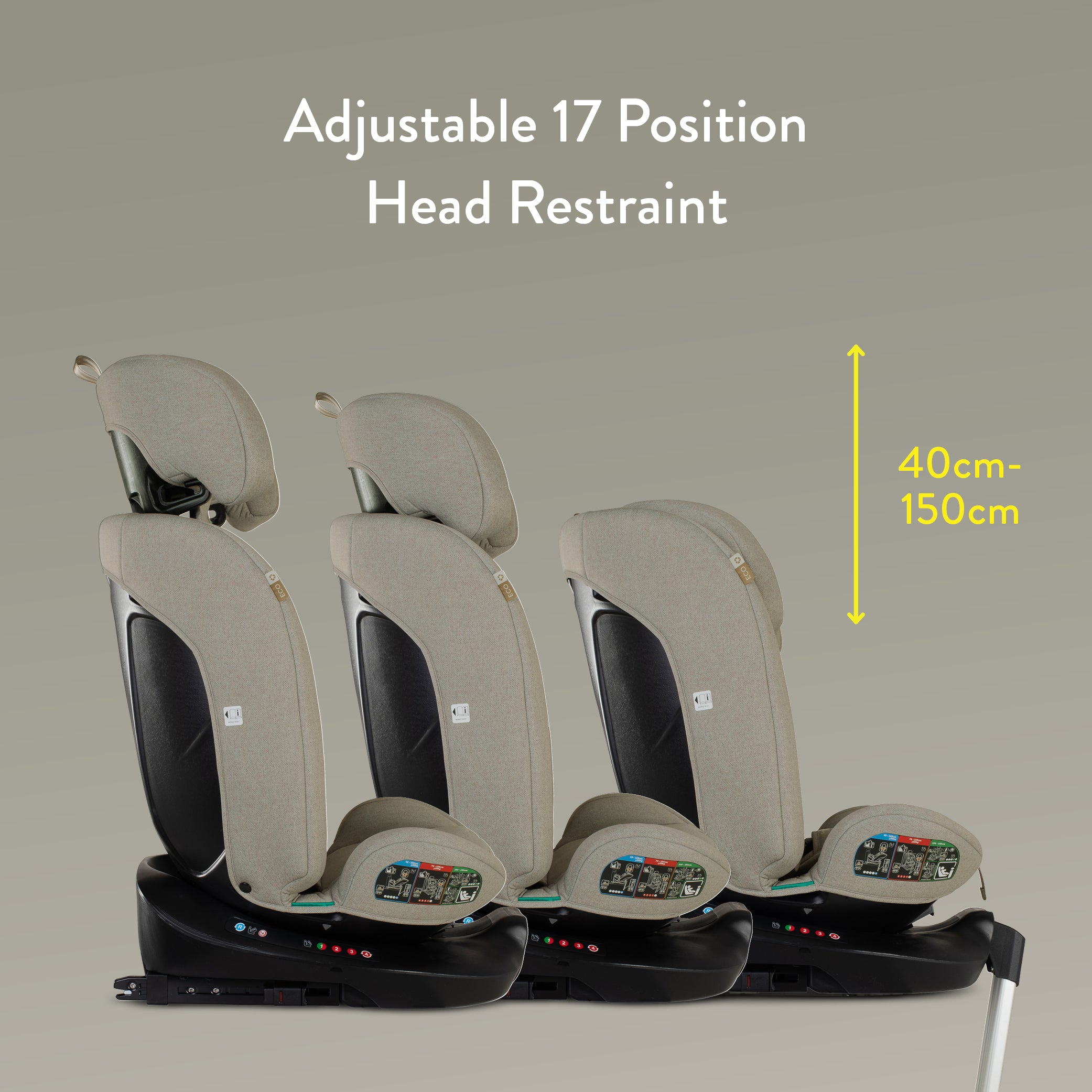 Get Set Grow Plus i-Size 360 Car Seat Hushmouse