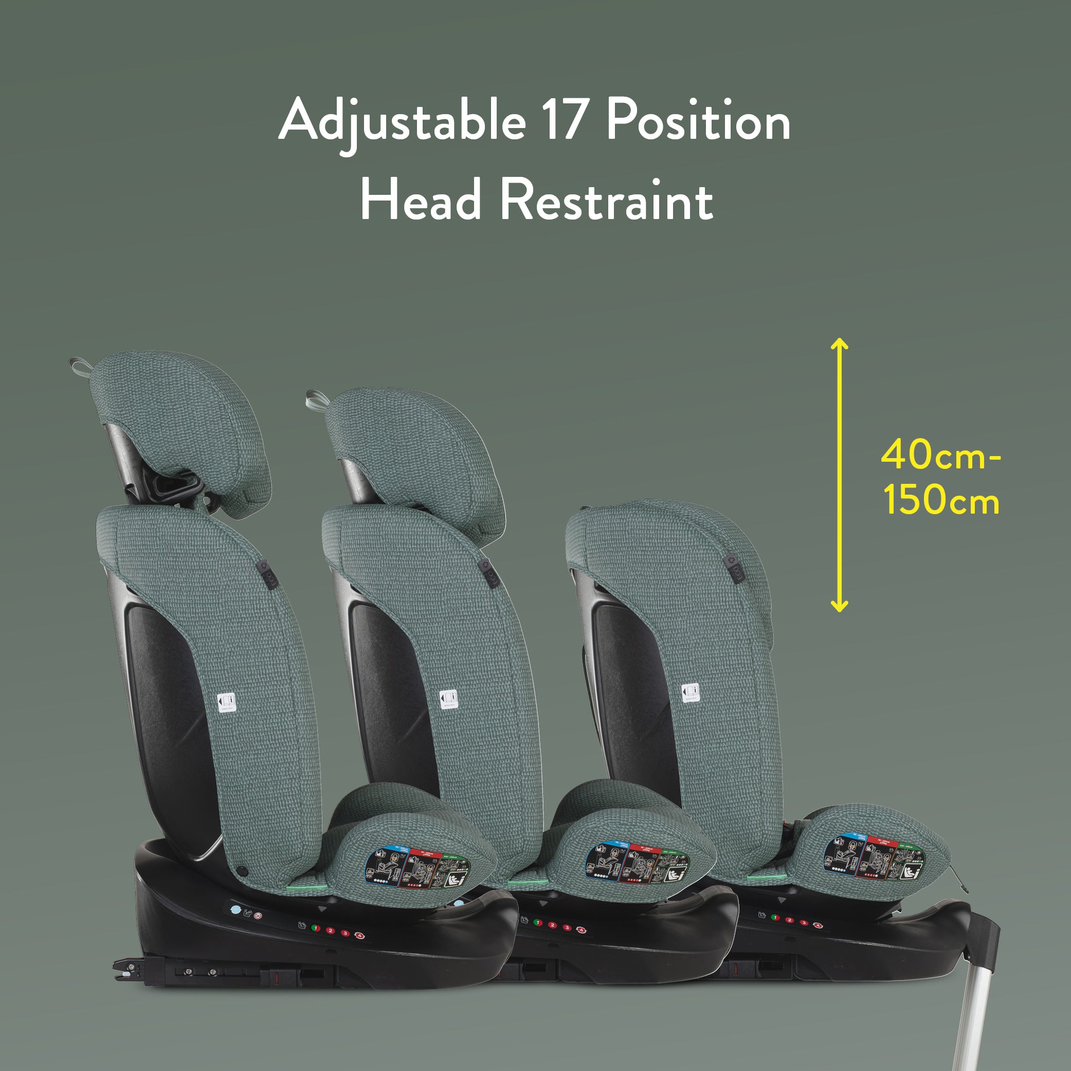Get Set Grow Plus i-Size 360 Car Seat Tiny Treetops