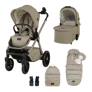 Giggle 4 Special Edition Pram and Accessory Bundle Hushmouse
