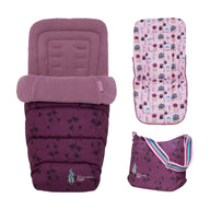 Cosatto Changing Bag and Footmuff Bundle Fairy Garden