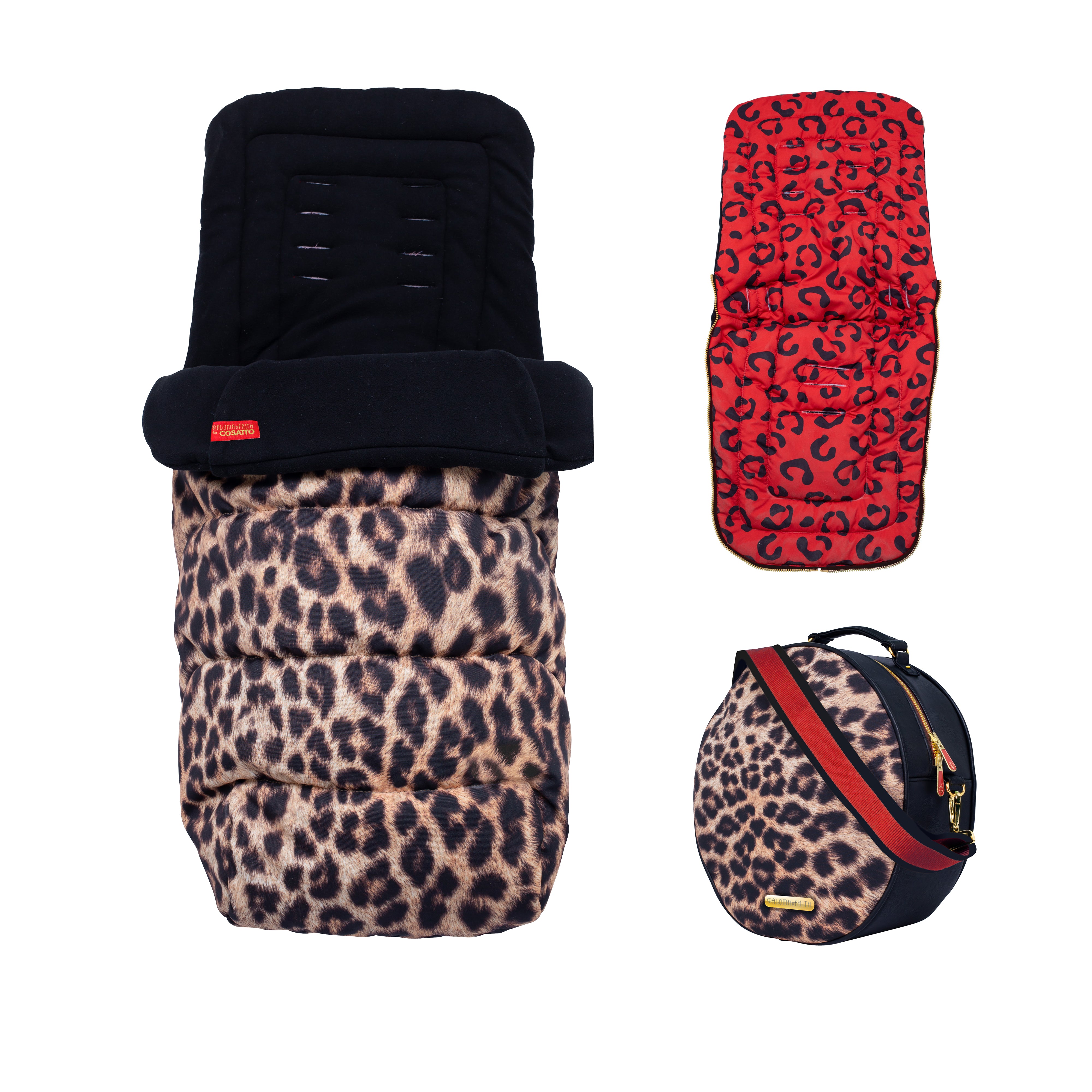 Cosatto Changing Bag and Footmuff Bundle Hear Us Roar